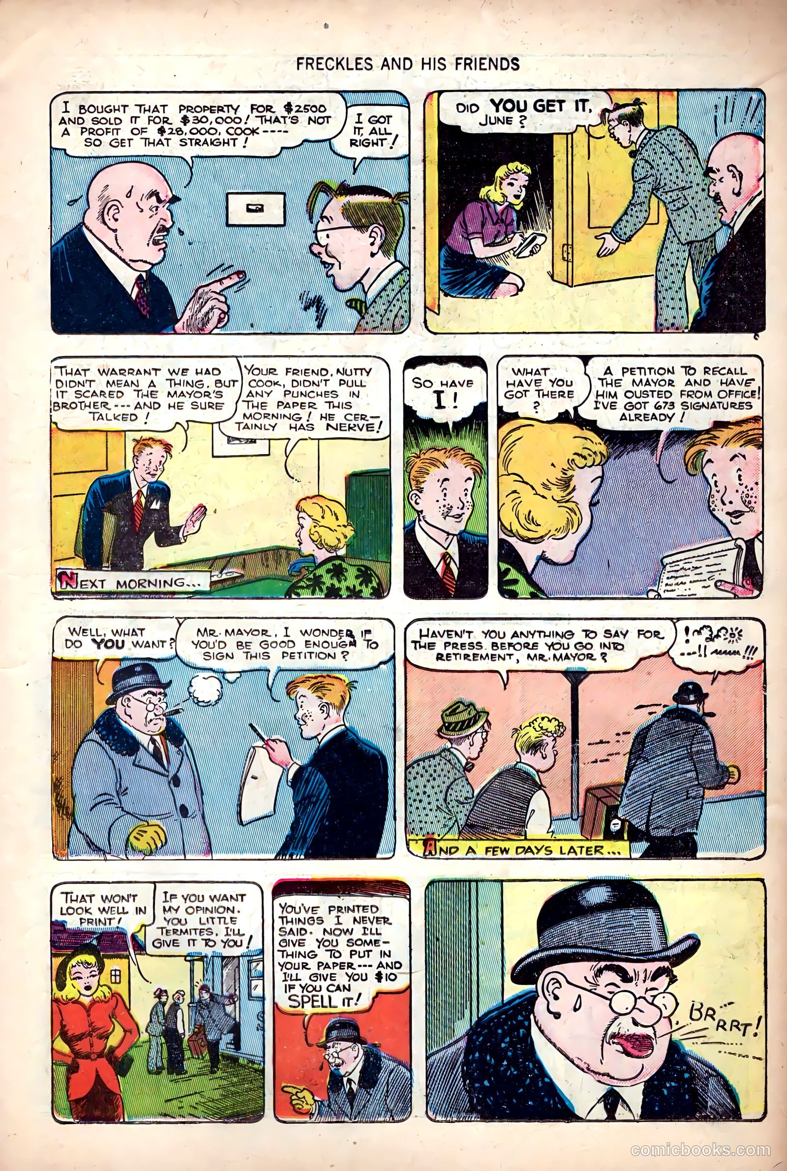 Freckles and His Friends #9 (1949) — page 15 of 52