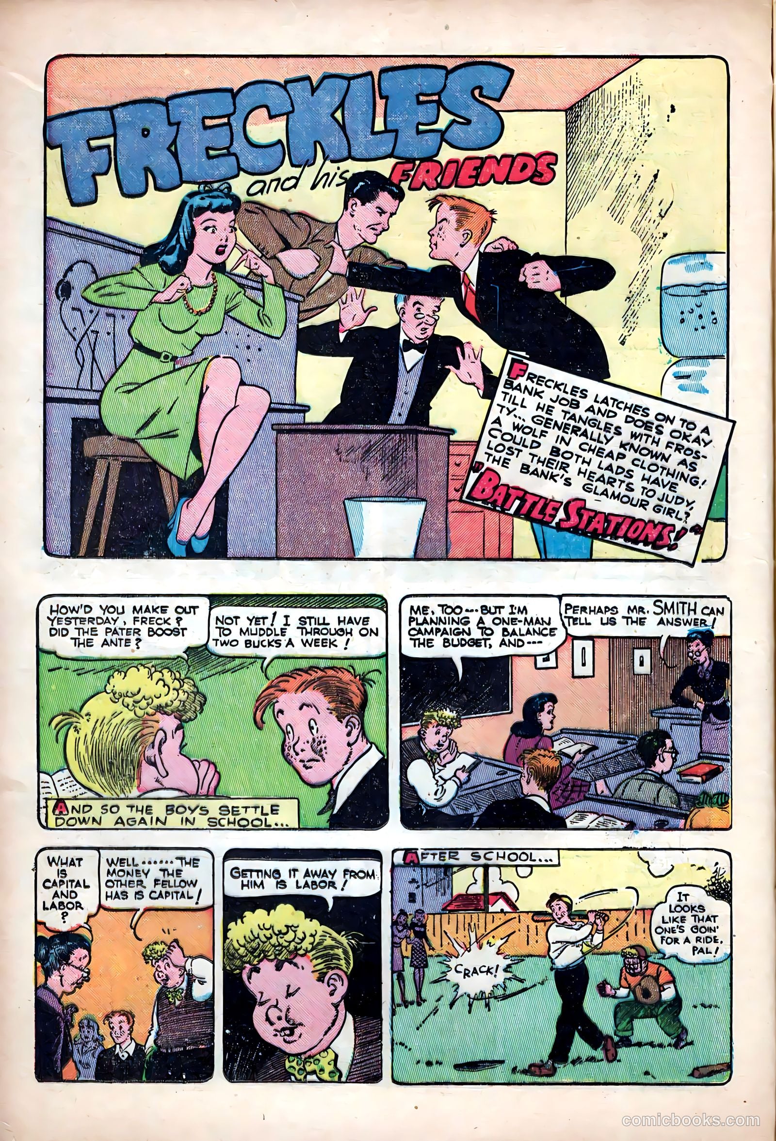 Freckles and His Friends #9 (1949) — page 16 of 52