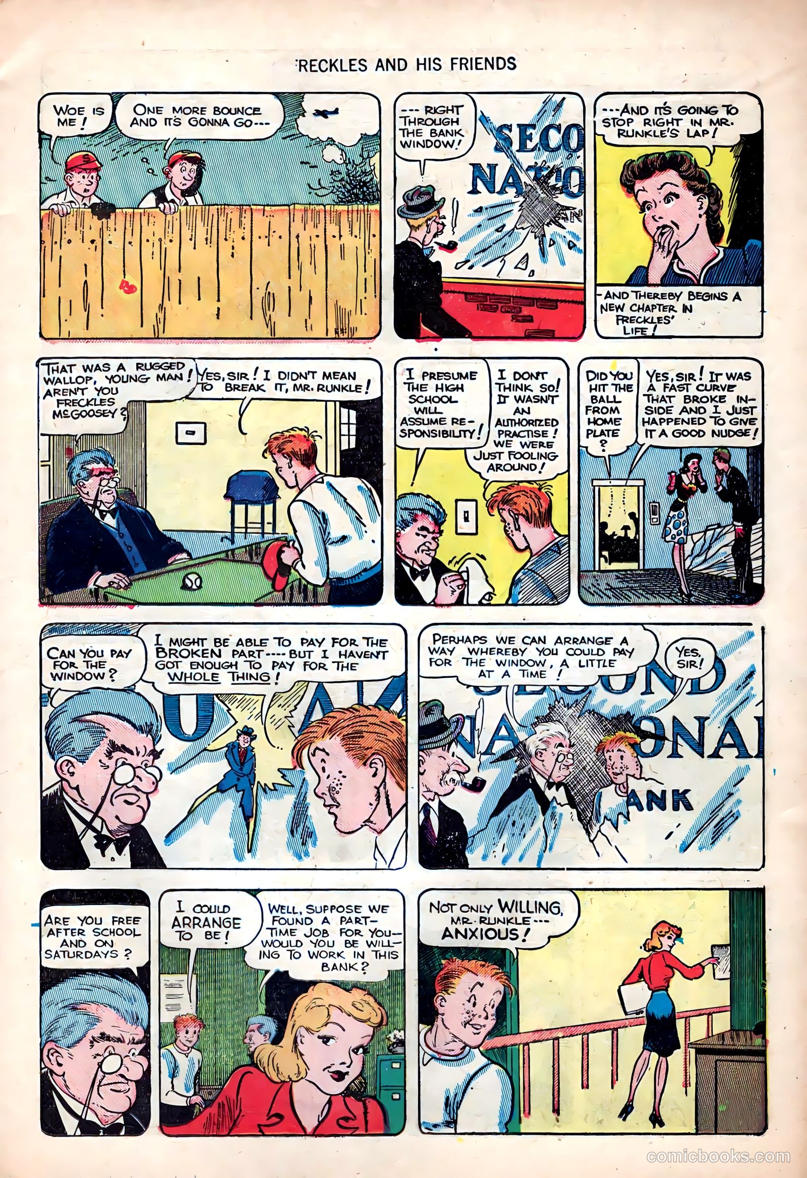 Freckles and His Friends #9 (1949) — page 17 of 52
