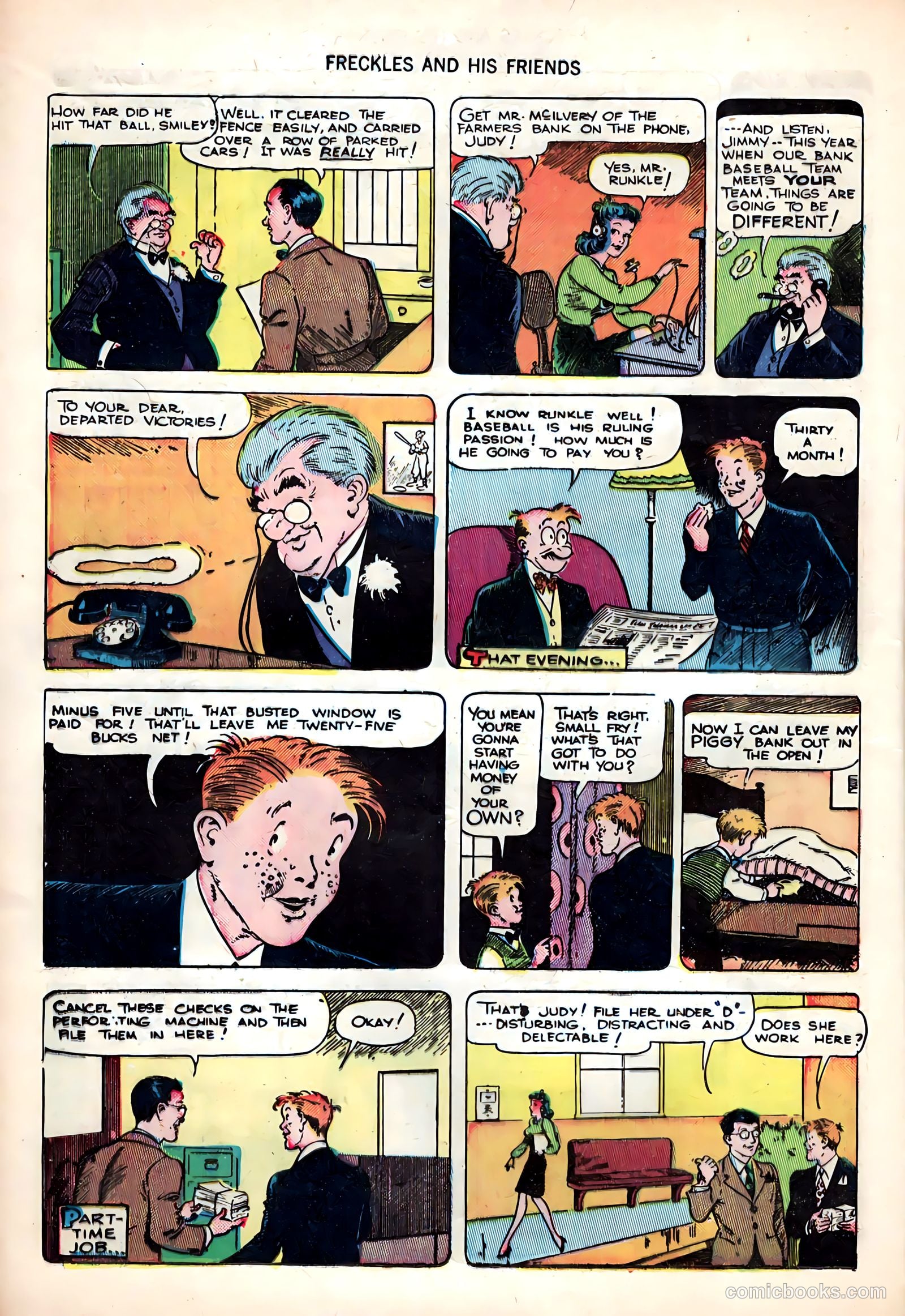 Freckles and His Friends #9 (1949) — page 18 of 52