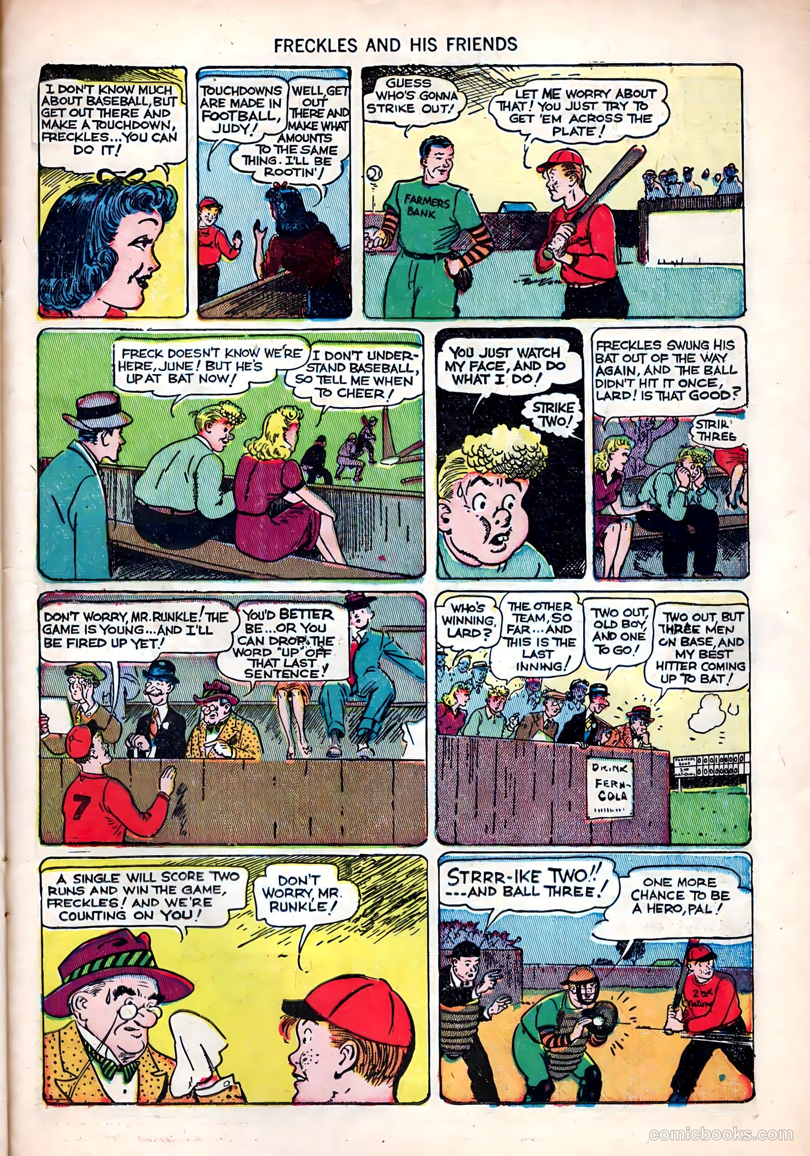 Freckles and His Friends #9 (1949) — page 31 of 52