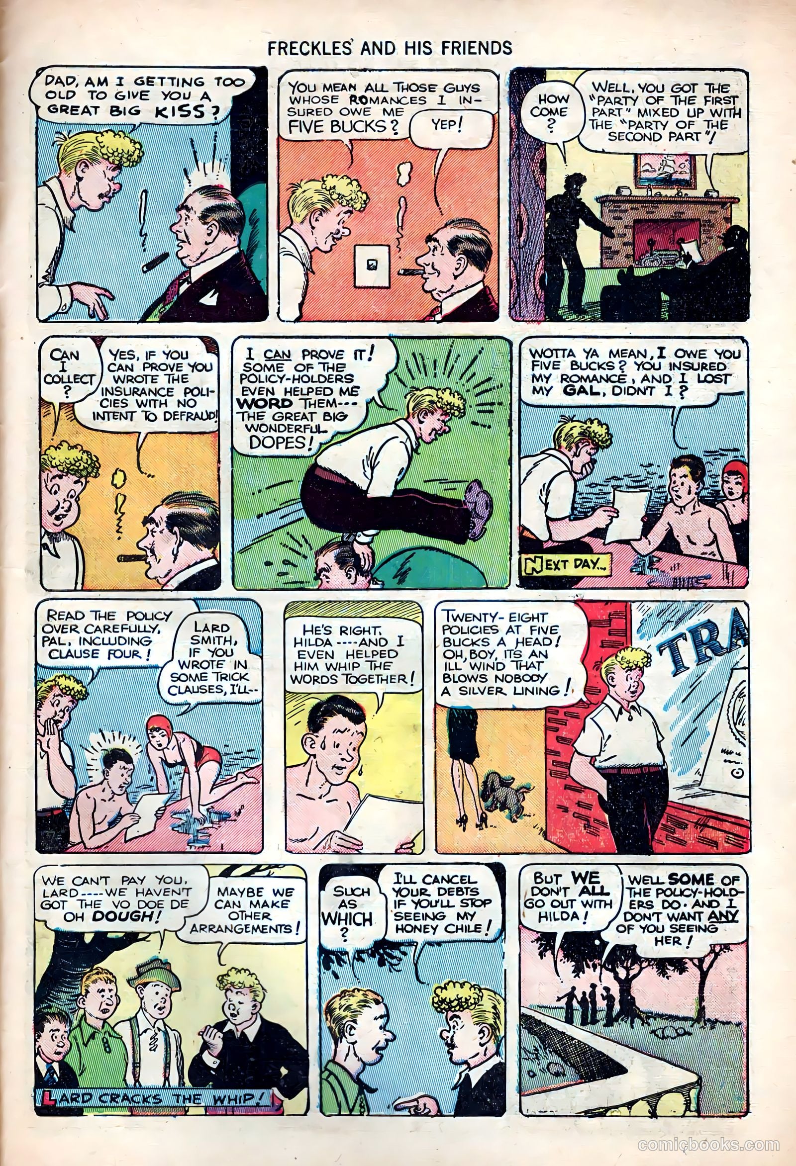 Freckles and His Friends #9 (1949) — page 41 of 52