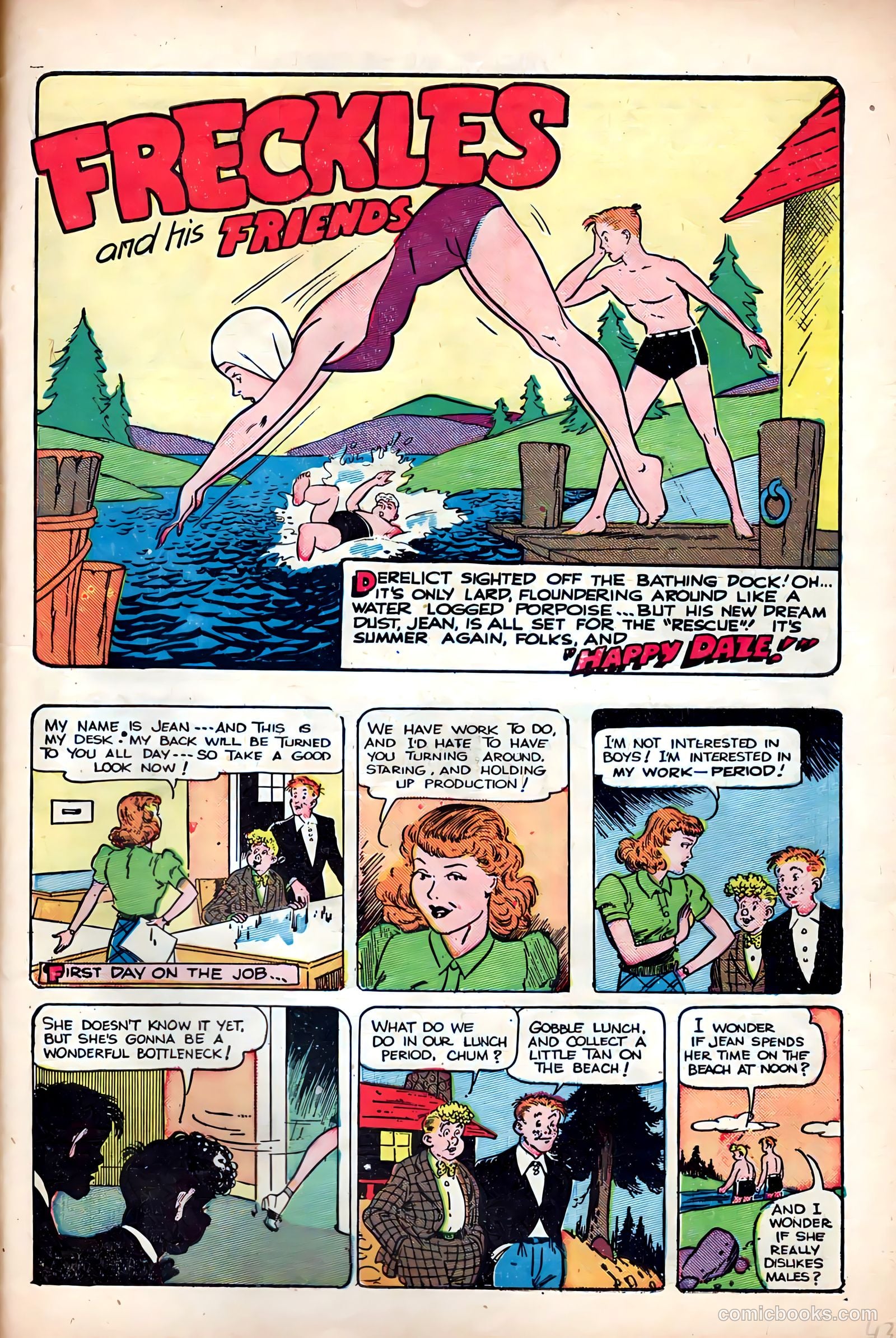 Freckles and His Friends #9 (1949) — page 43 of 52