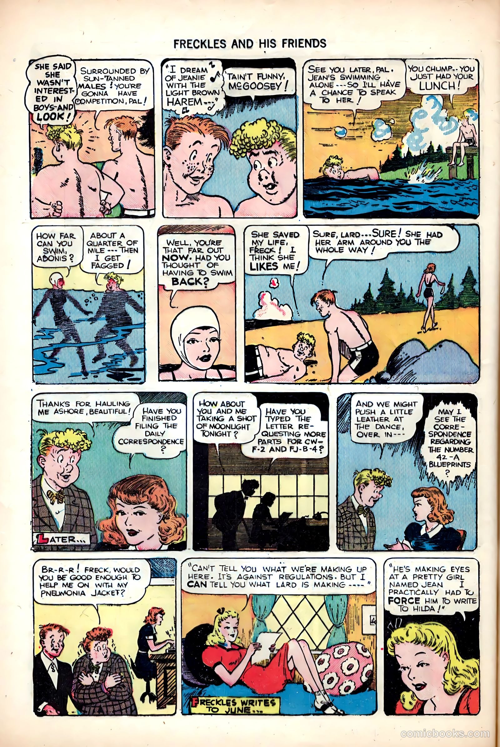 Freckles and His Friends #9 (1949) — page 44 of 52