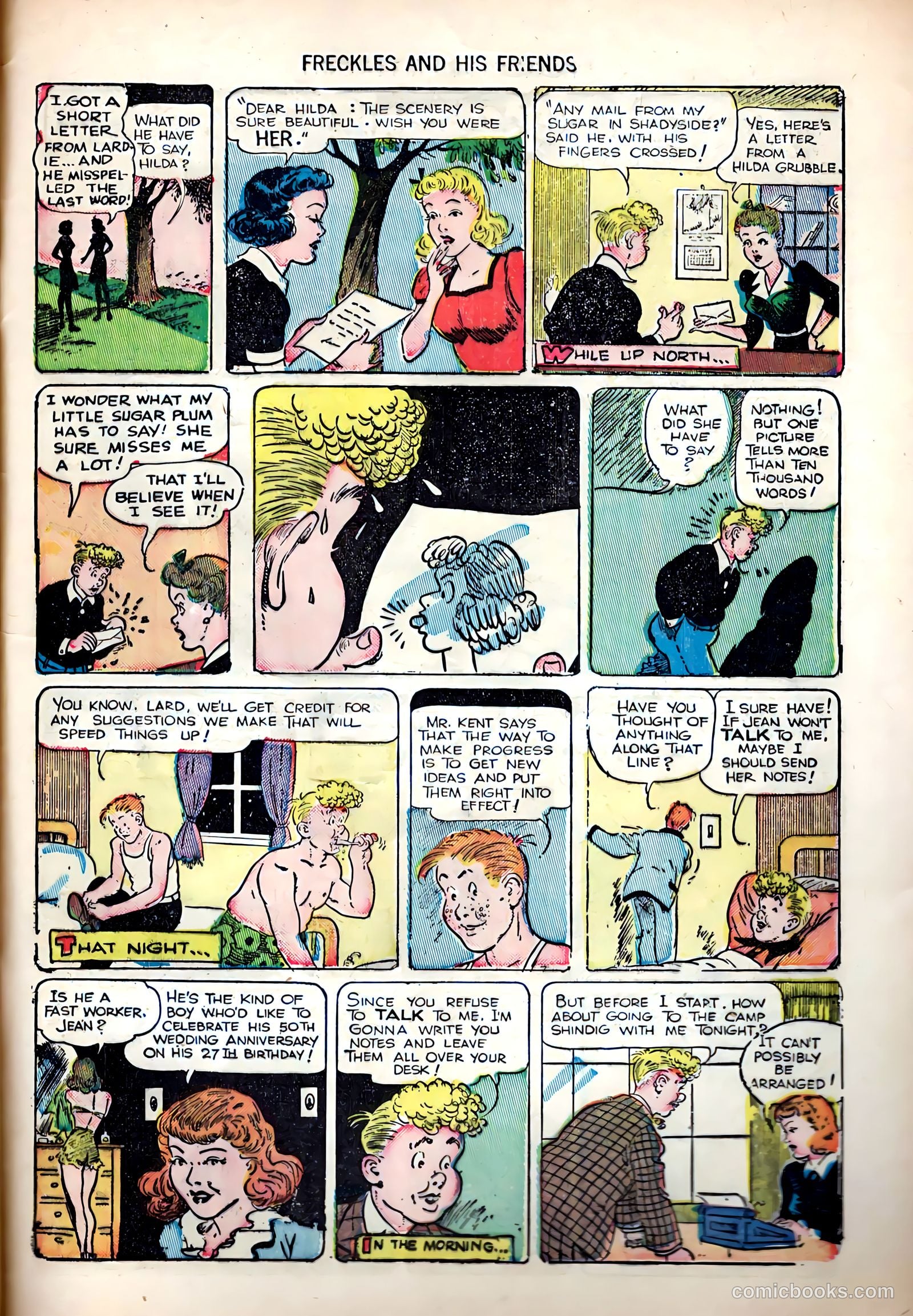 Freckles and His Friends #9 (1949) — page 45 of 52