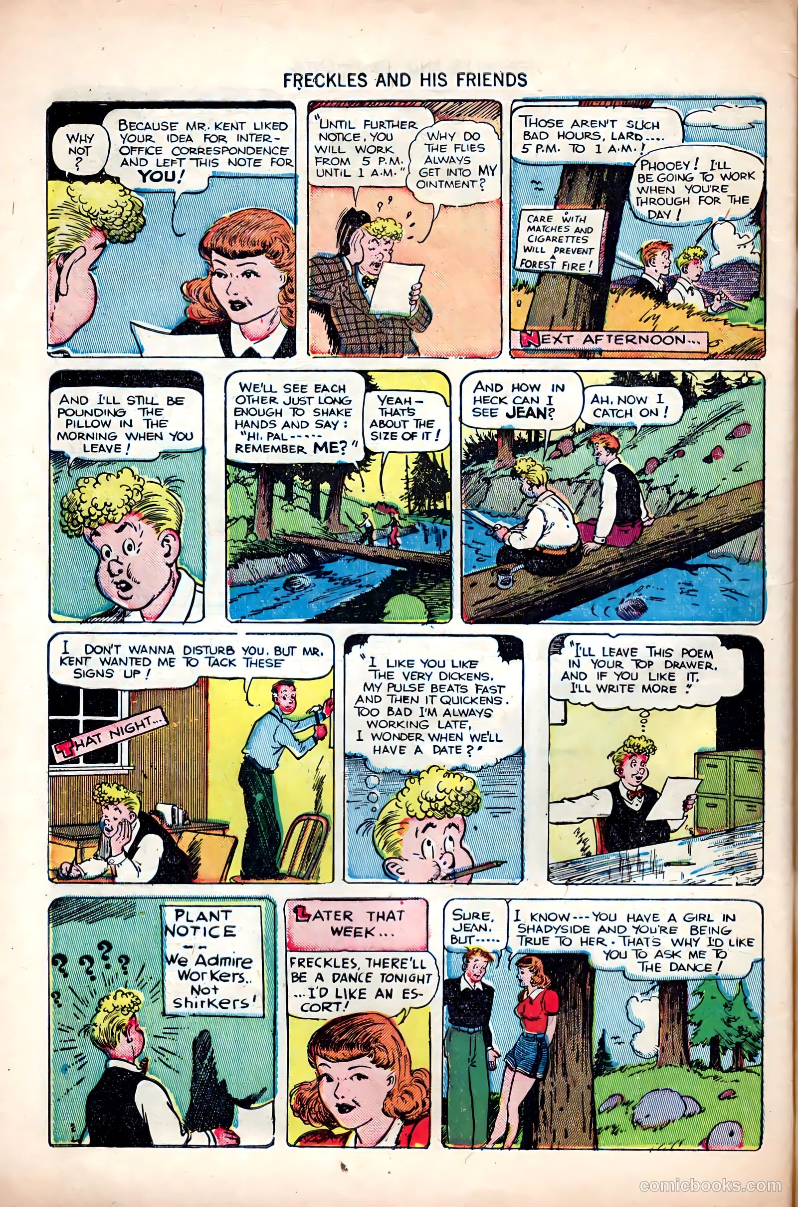 Freckles and His Friends #9 (1949) — page 46 of 52