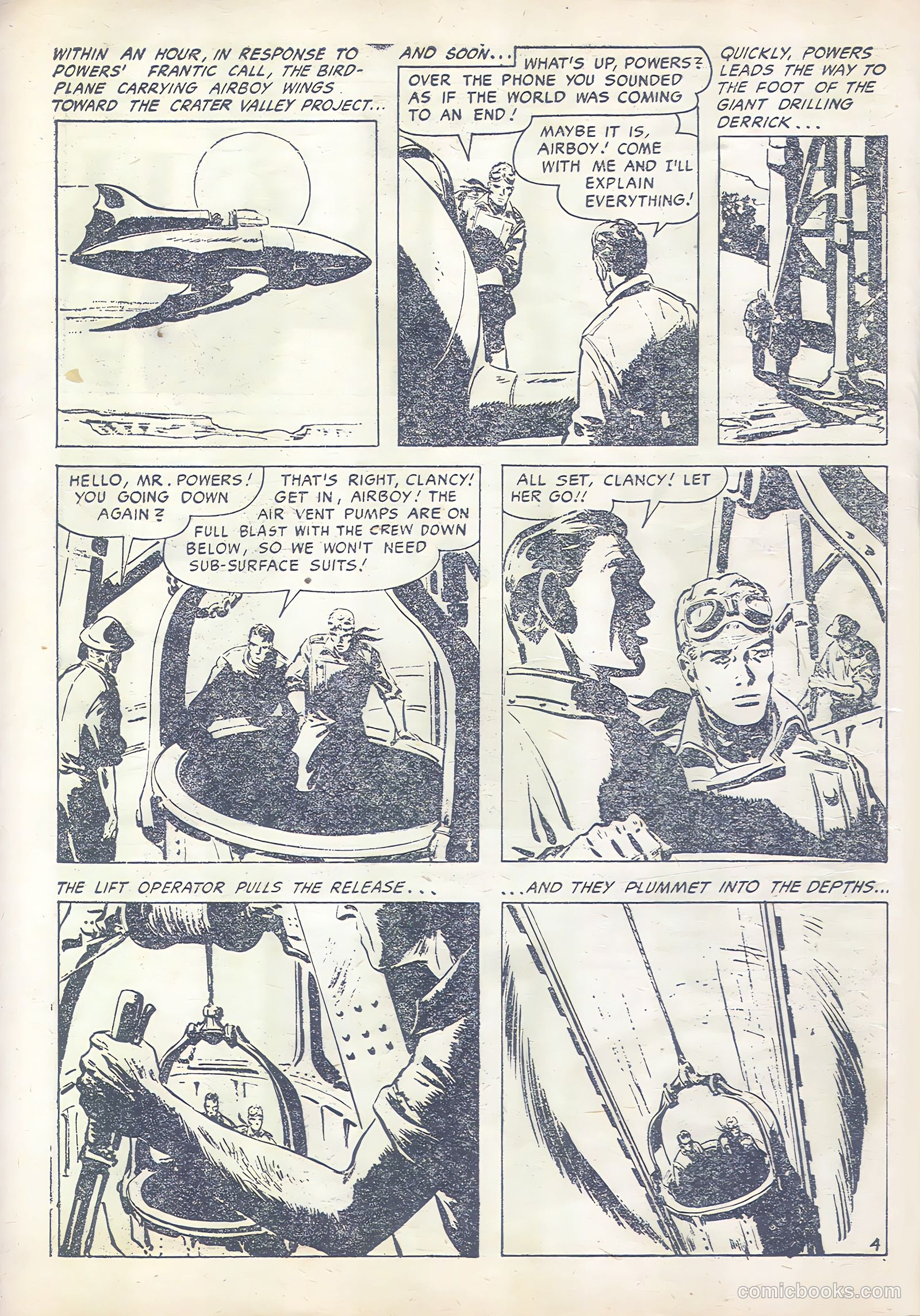 Airboy Comics #3 (1951) — page 6 of 68