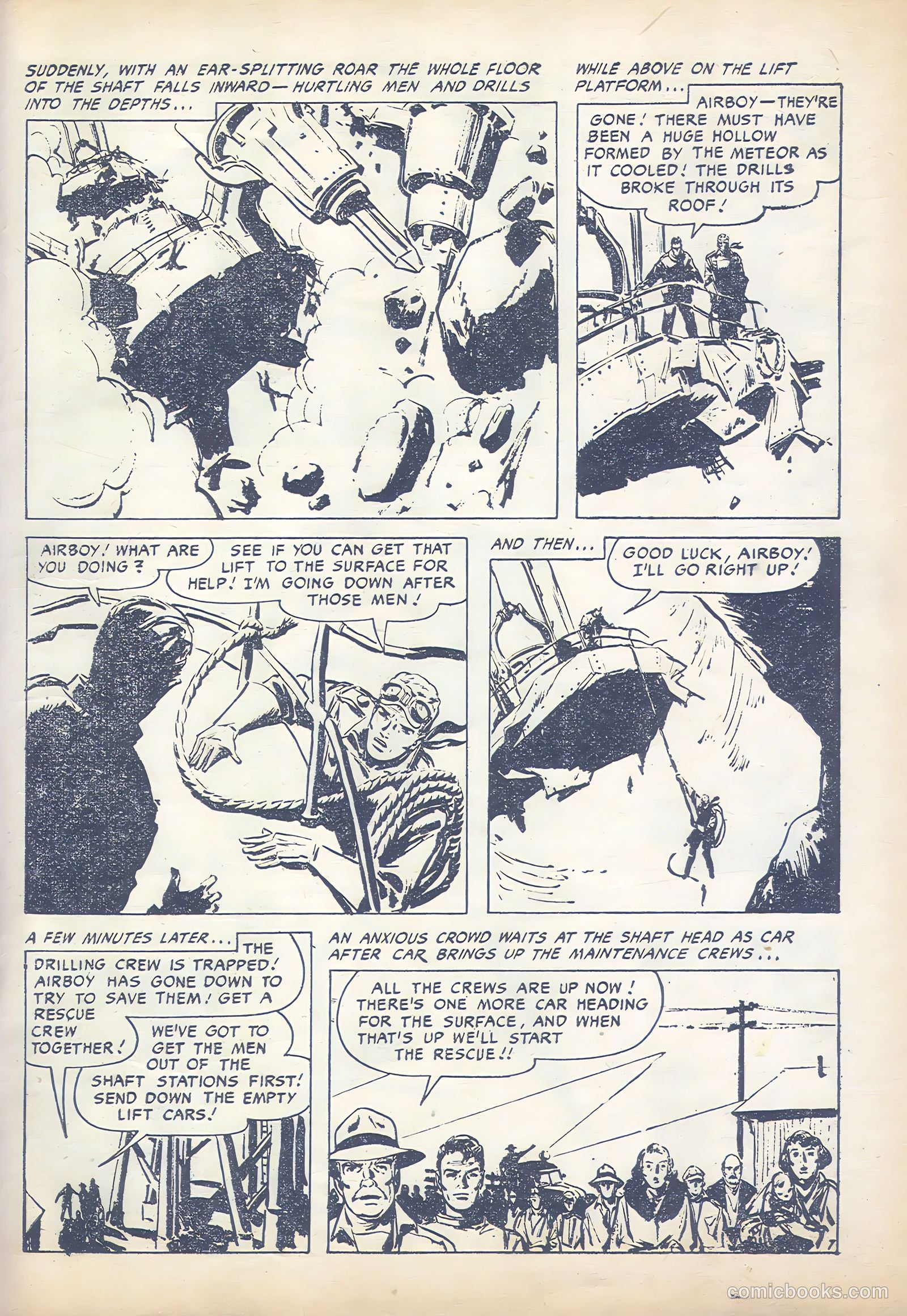 Airboy Comics #3 (1951) — page 9 of 68