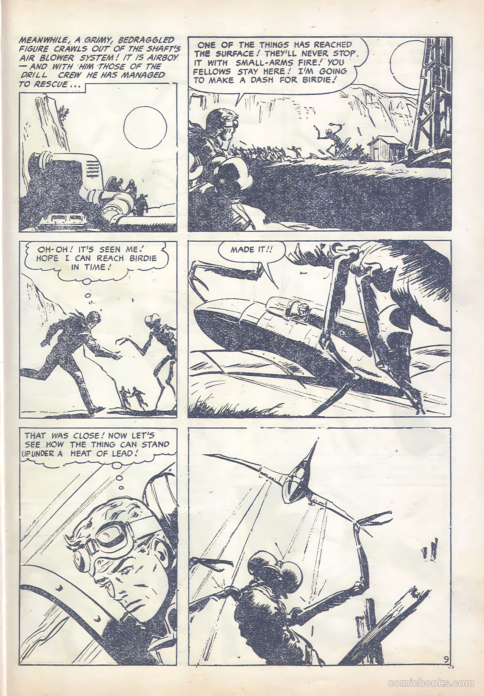 Airboy Comics #3 (1951) — page 11 of 68