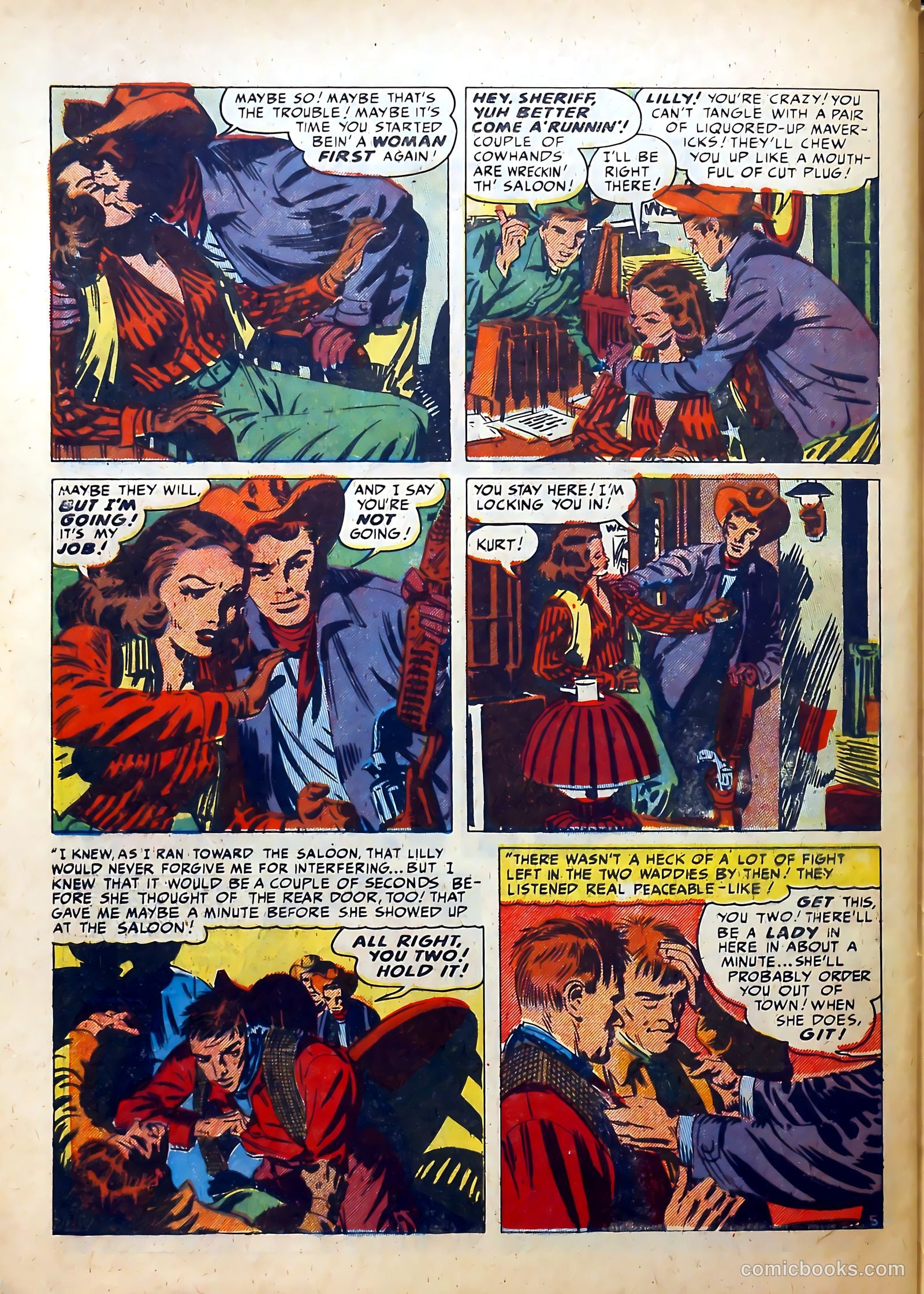Western Love #5 (1950) — page 44 of 52