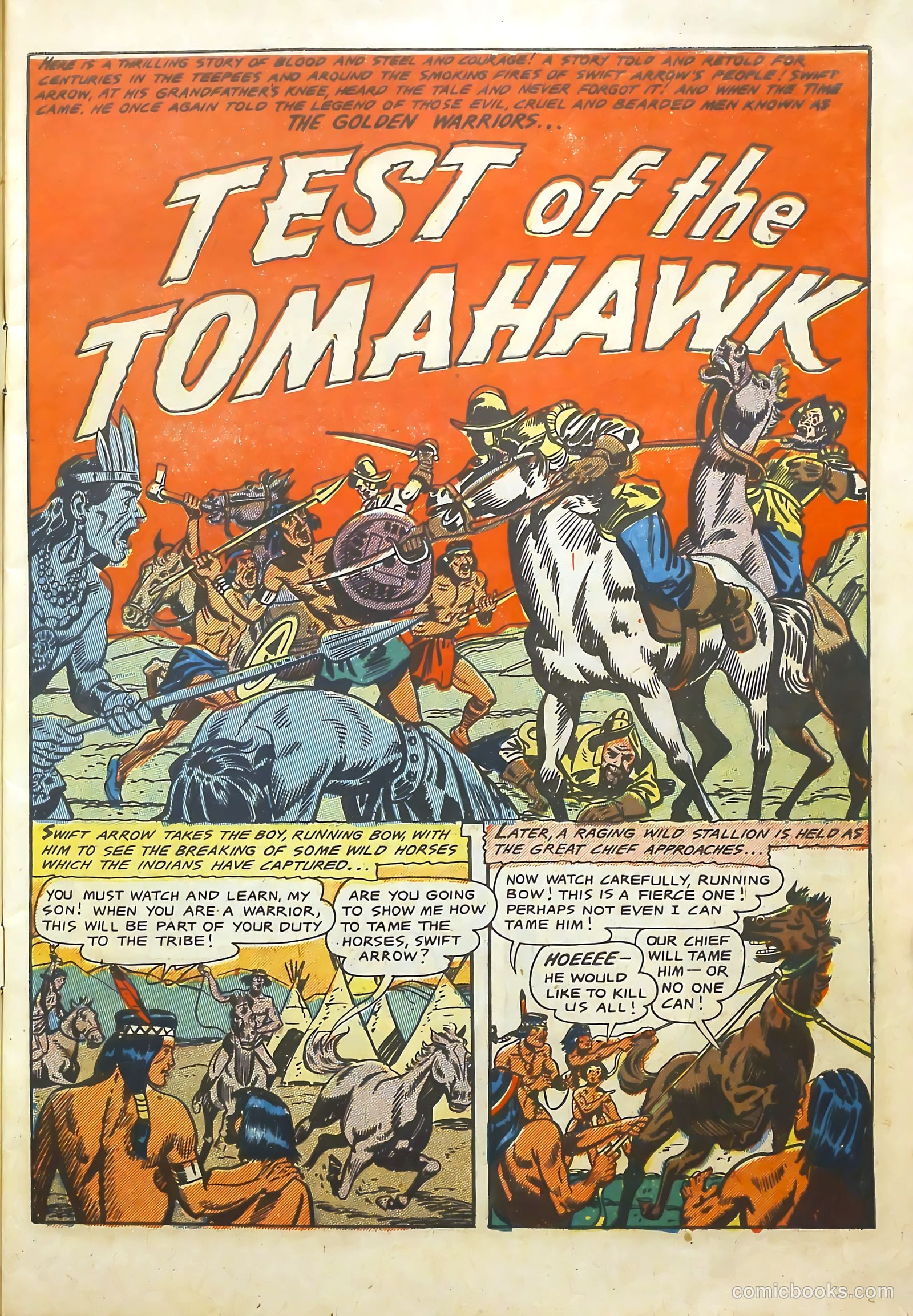 Swift Arrow #4 (1957) — page 5 of 36