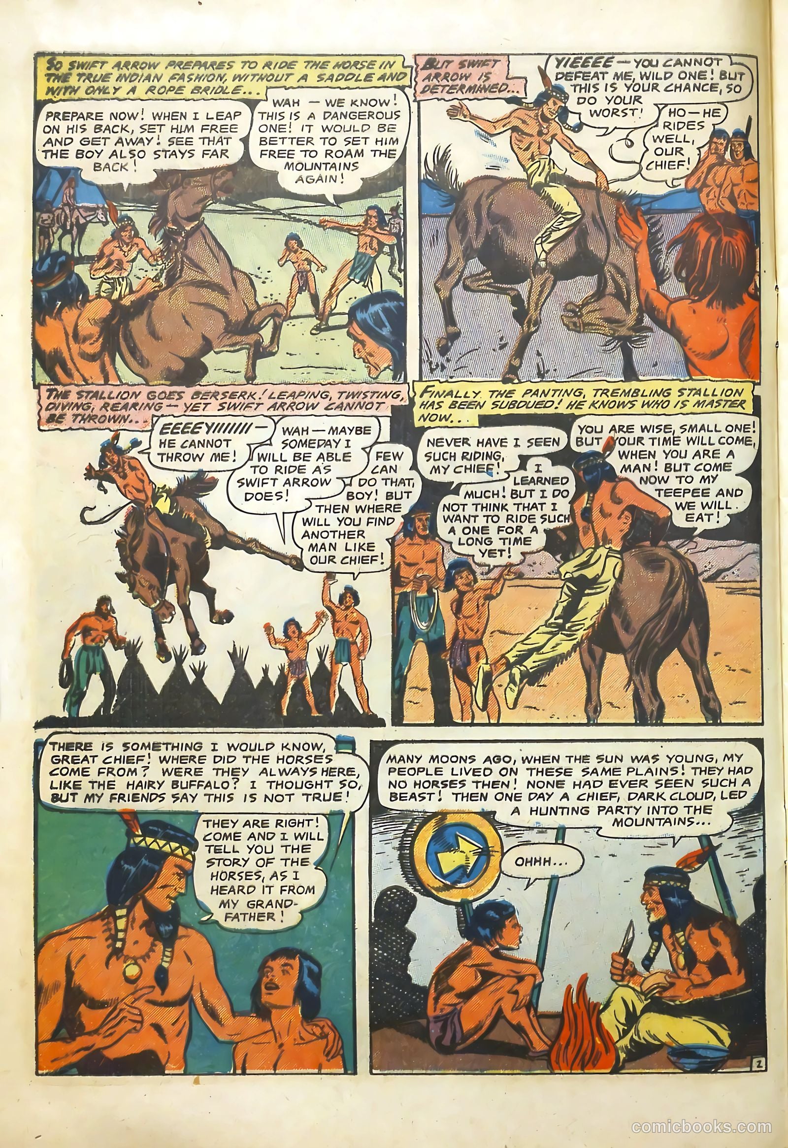 Swift Arrow #4 (1957) — page 6 of 36
