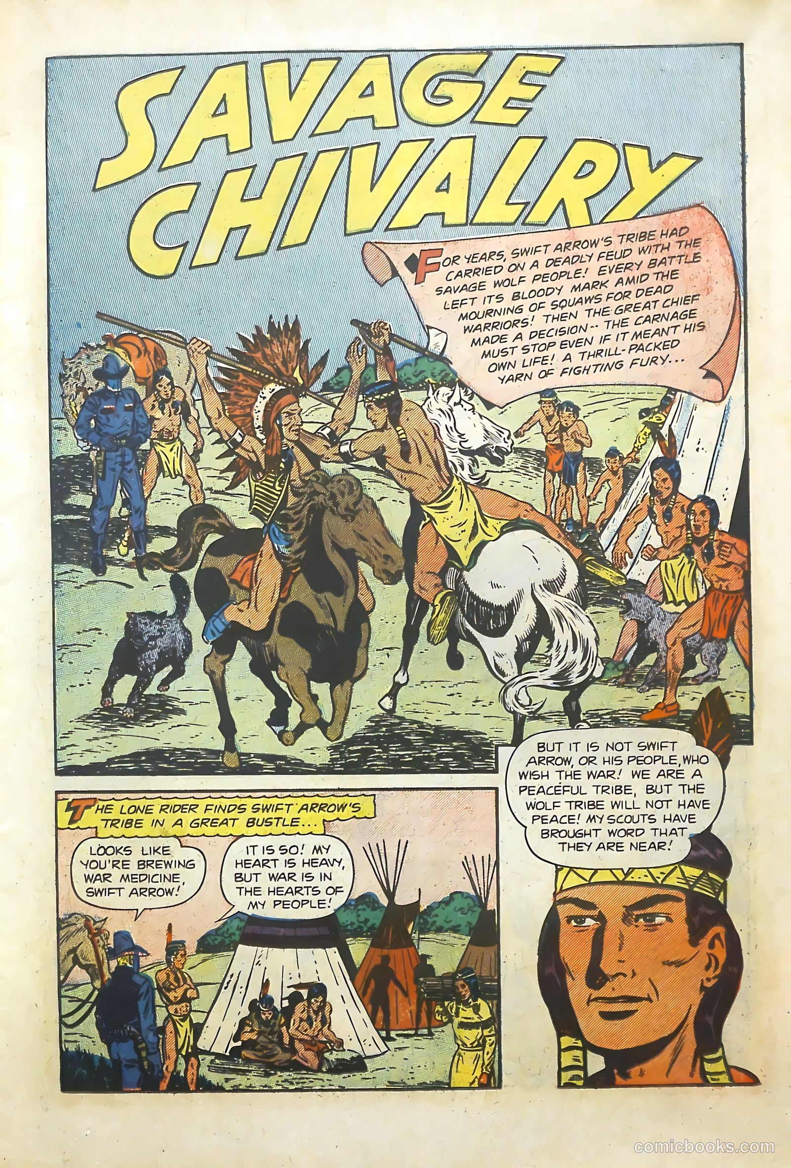 Swift Arrow #4 (1957) — page 11 of 36