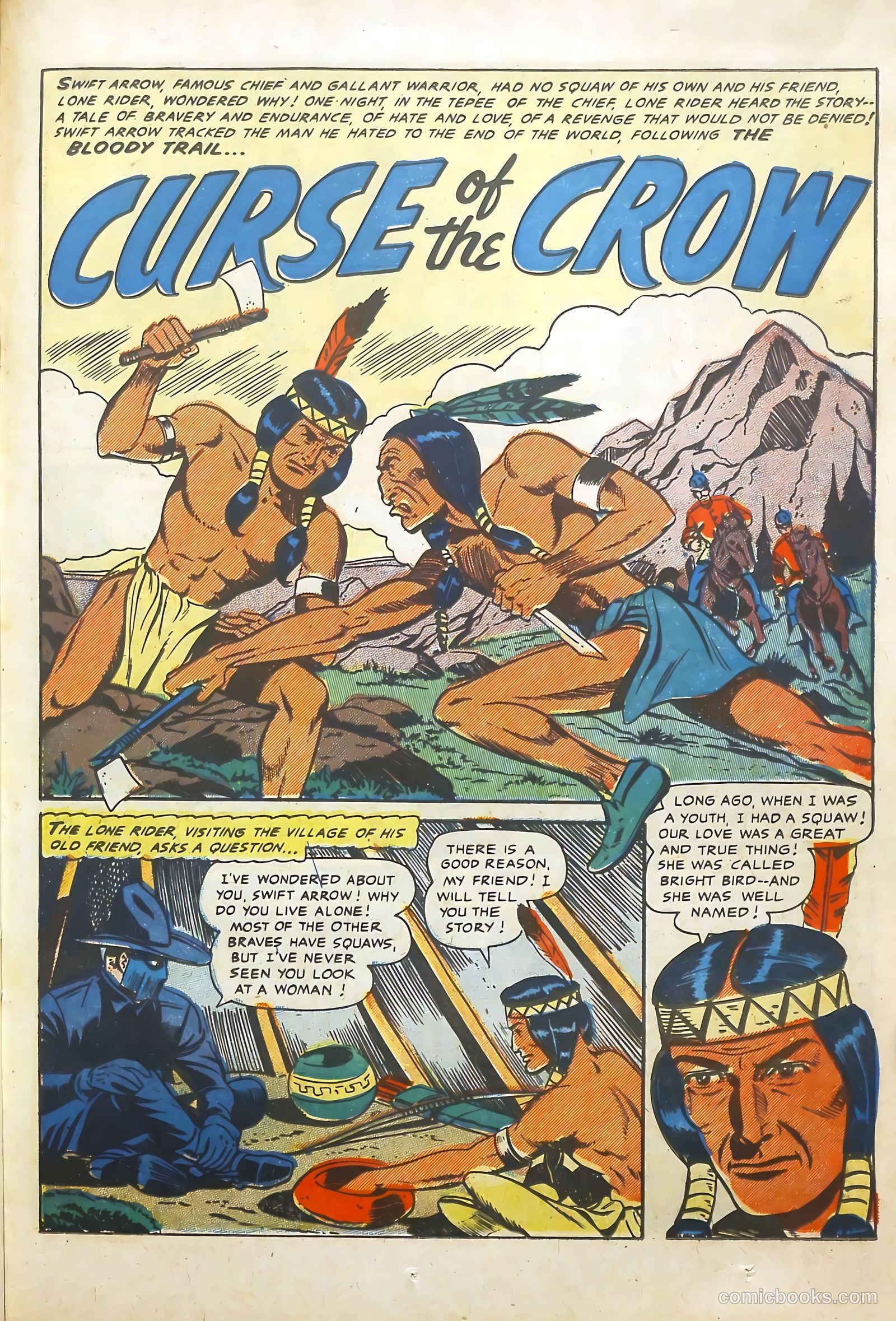 Swift Arrow #4 (1957) — page 21 of 36