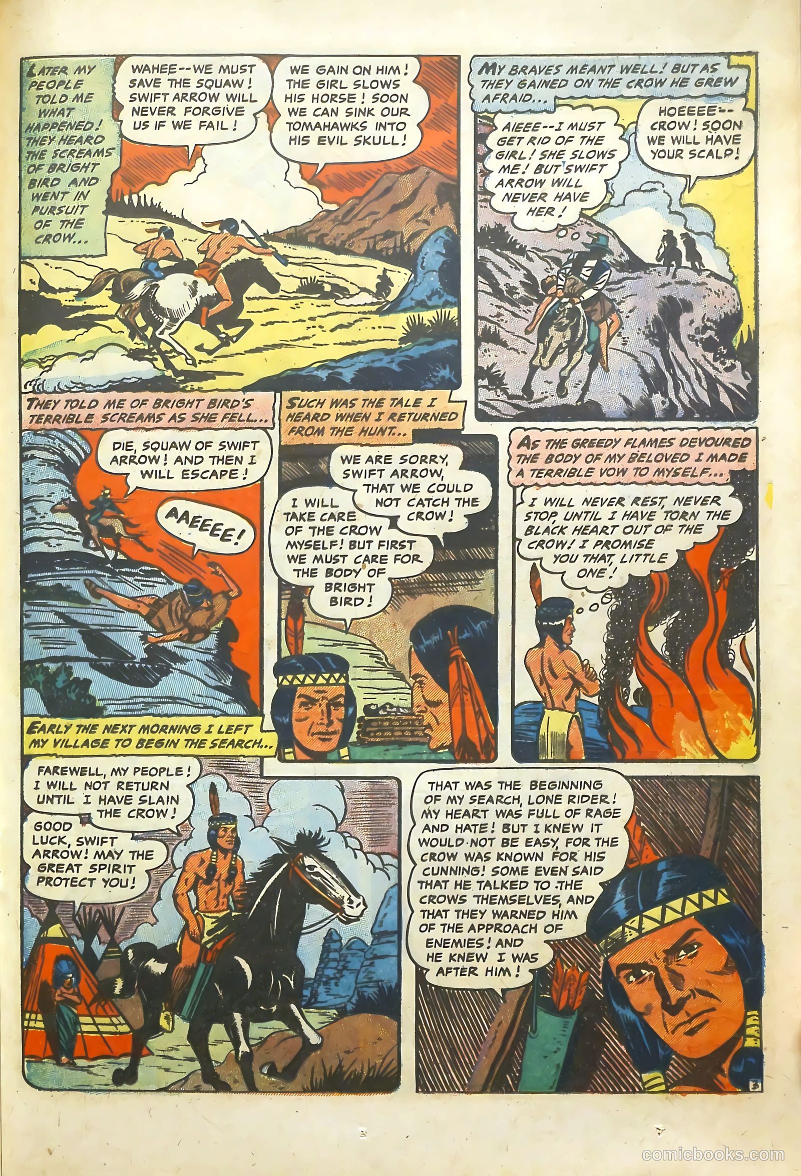 Swift Arrow #4 (1957) — page 23 of 36
