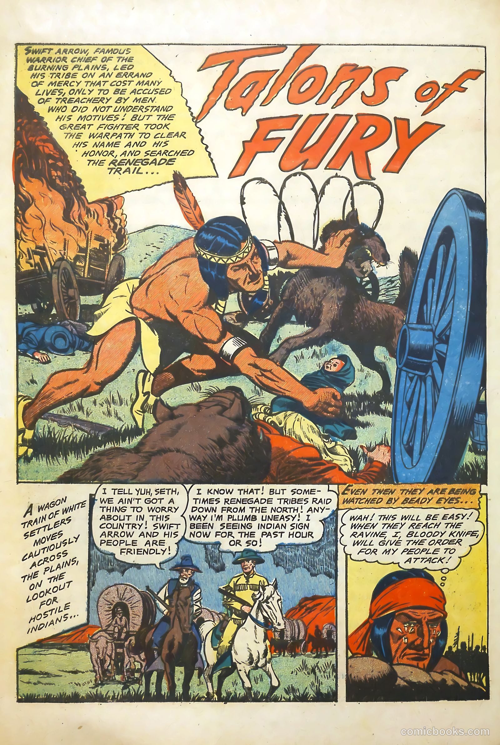 Swift Arrow #4 (1957) — page 28 of 36
