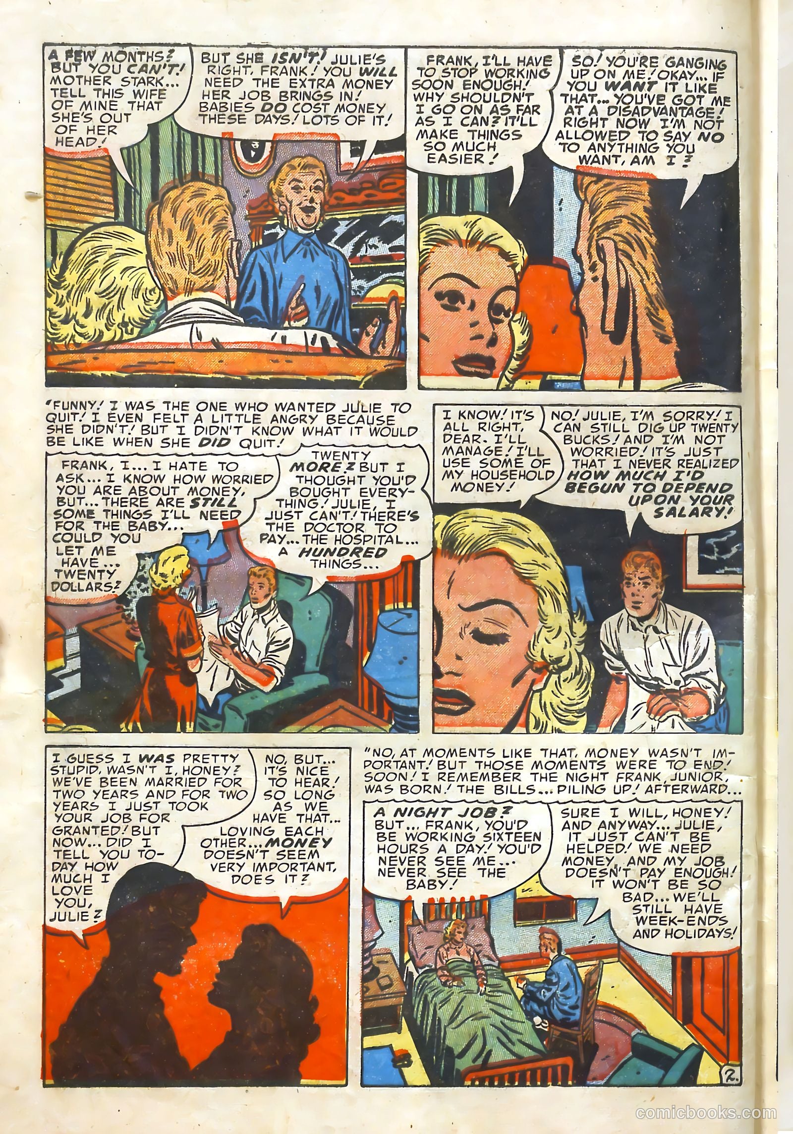 Young Brides #5 (1952) — page 4 of 36