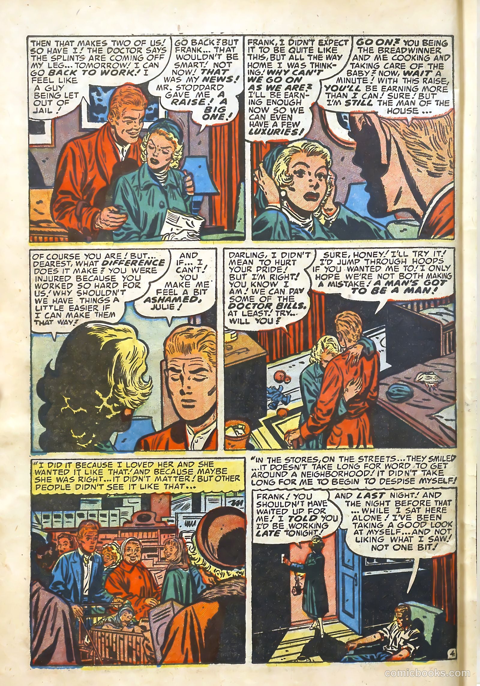 Young Brides #5 (1952) — page 6 of 36
