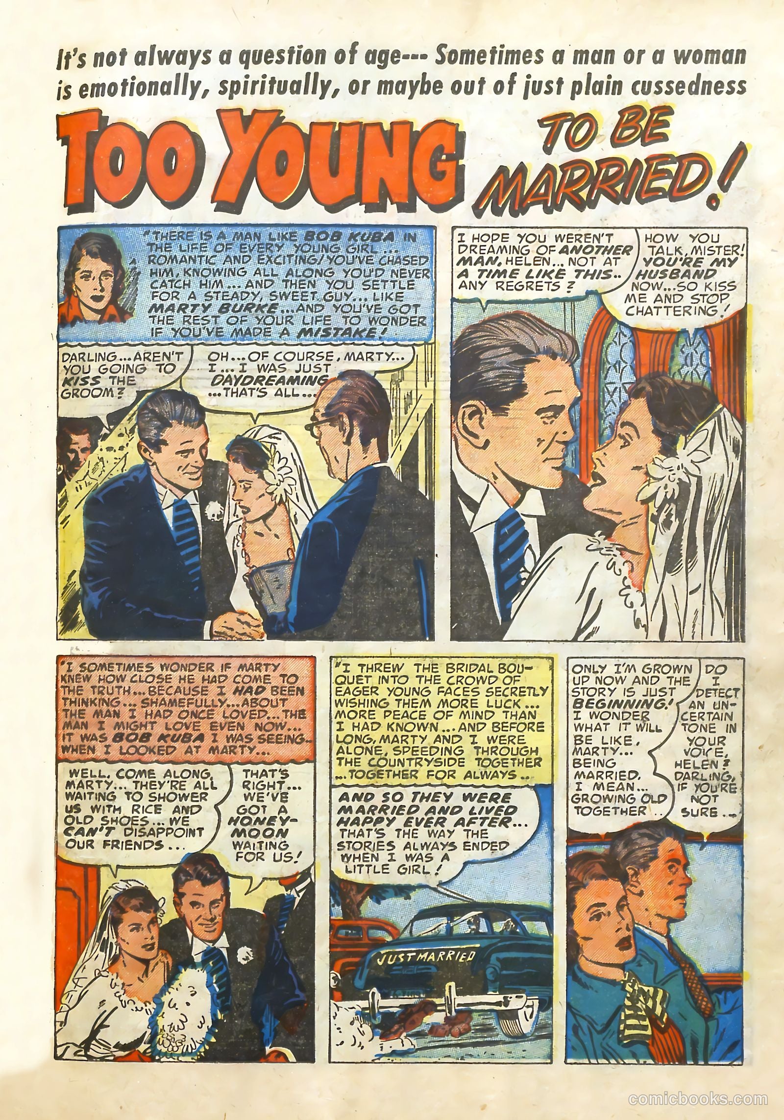 Young Brides #5 (1952) — page 19 of 36