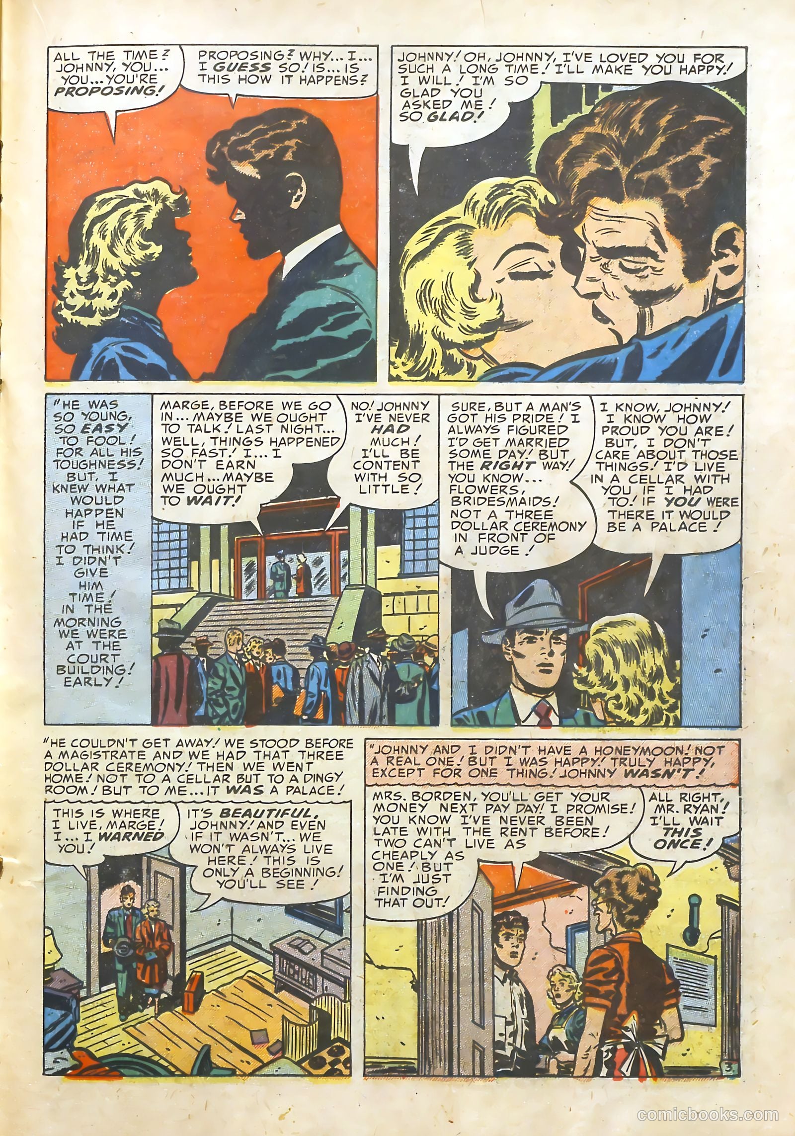 Young Brides #4 (1952) — page 17 of 36