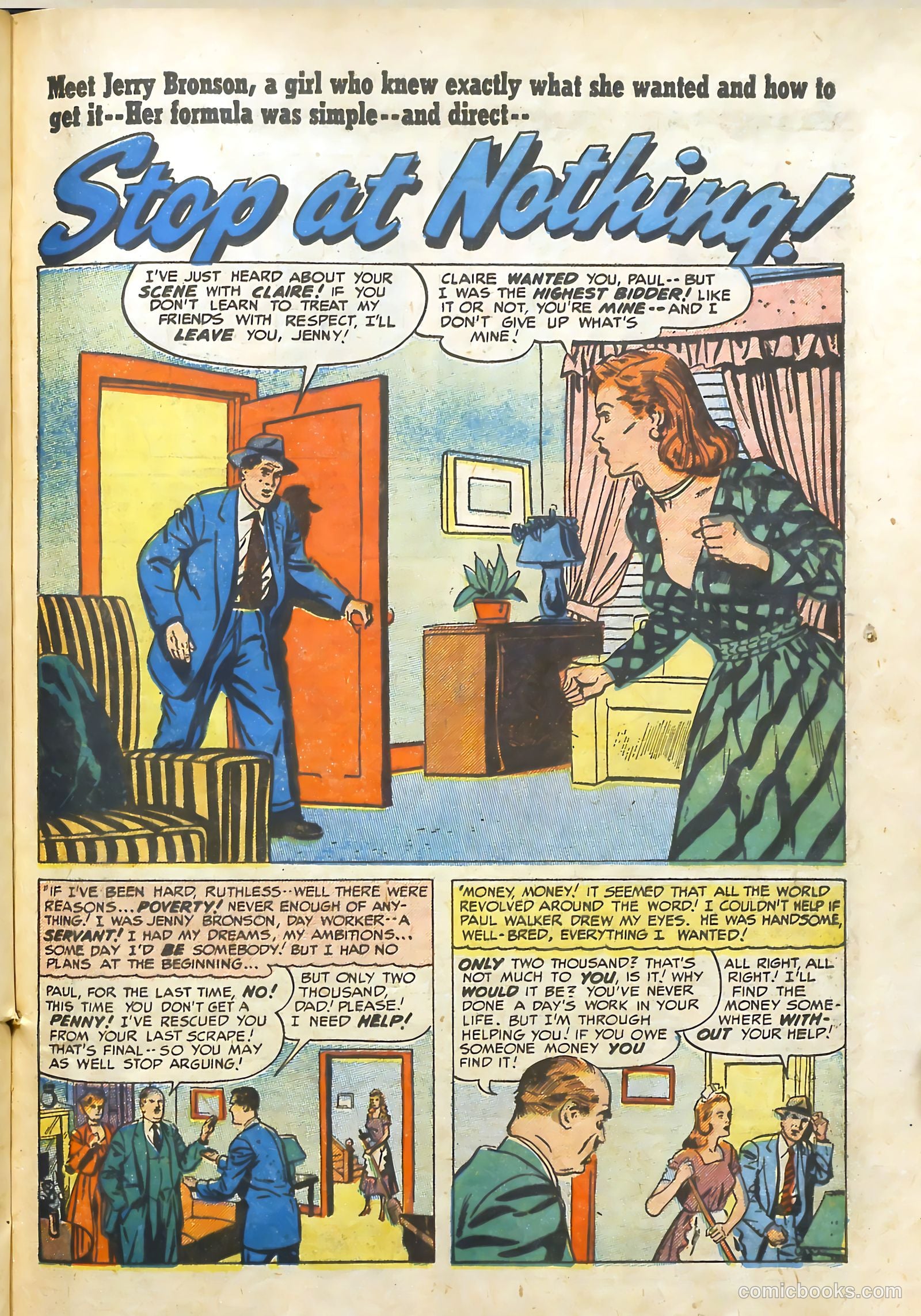 Young Brides #4 (1952) — page 25 of 36