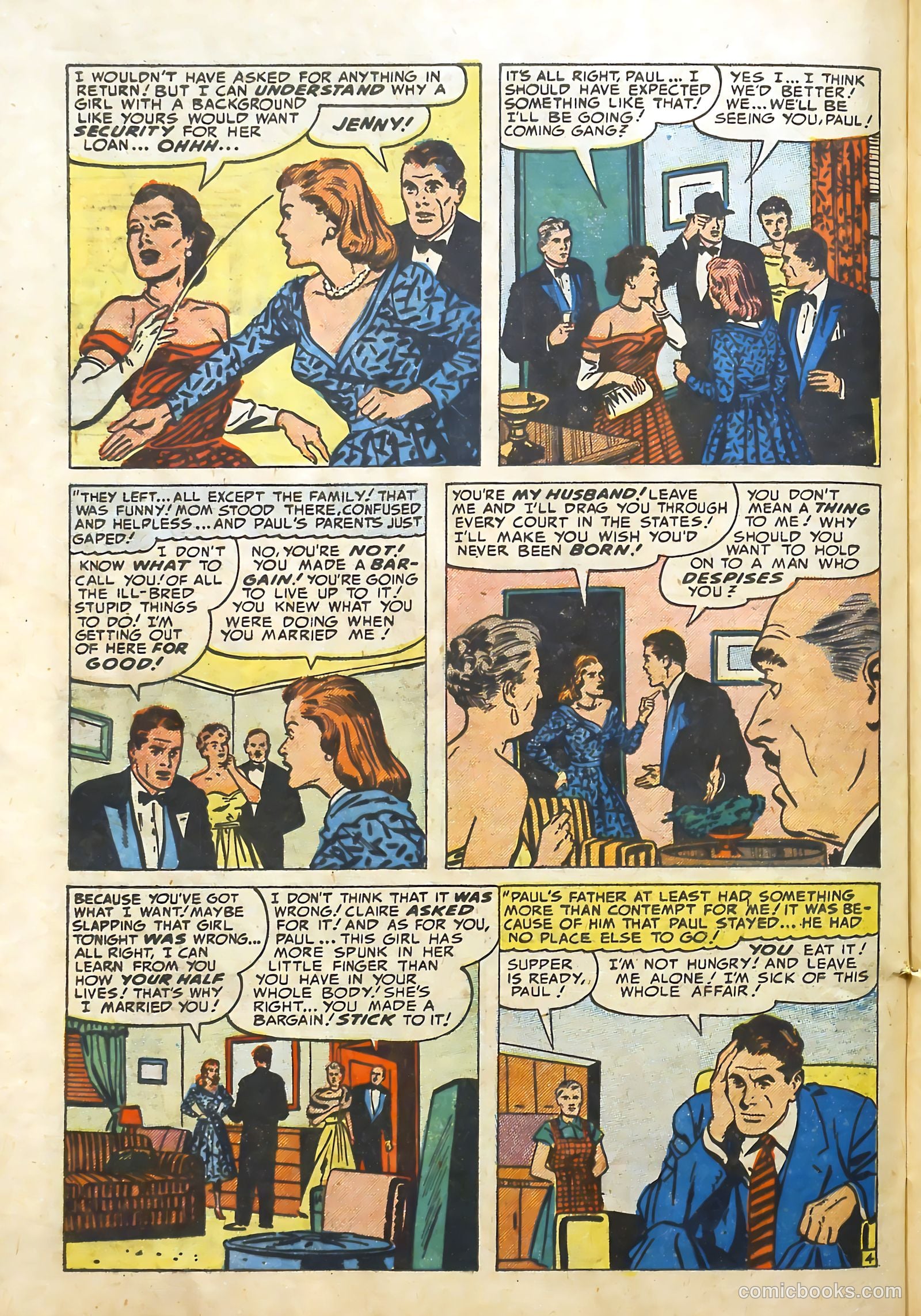 Young Brides #4 (1952) — page 28 of 36