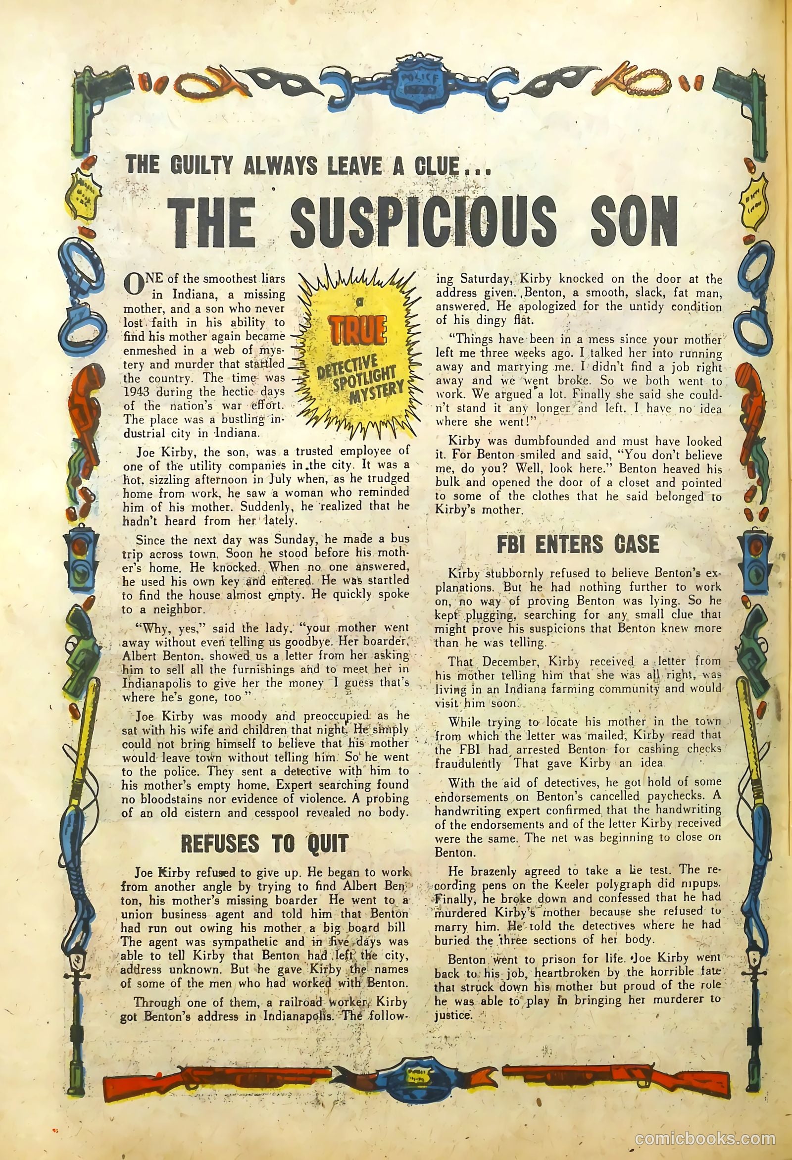Justice Traps the Guilty #22 (1948) — page 42 of 56