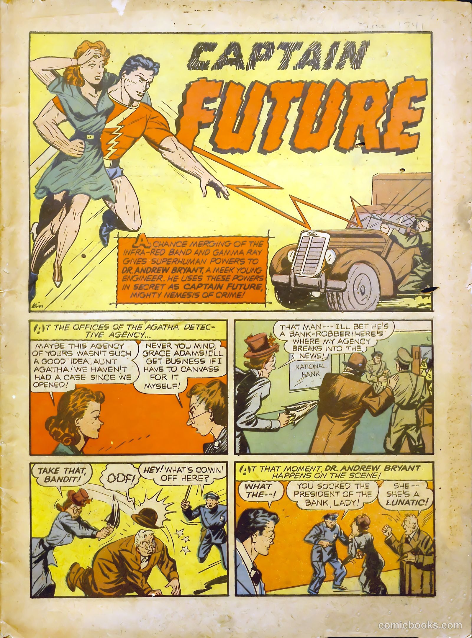 Startling Comics #8 (1940) — page 3 of 68
