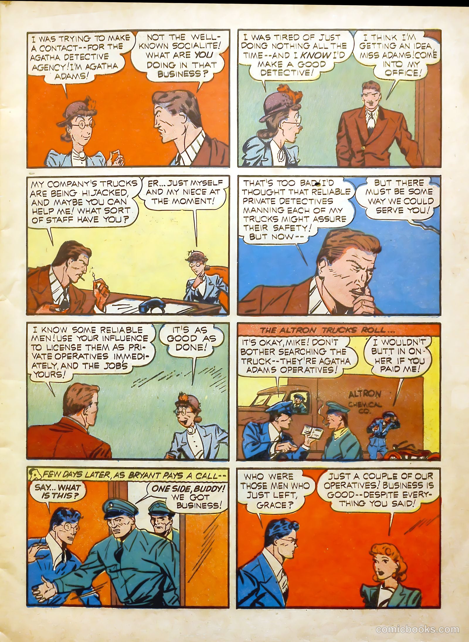 Startling Comics #8 (1940) — page 5 of 68