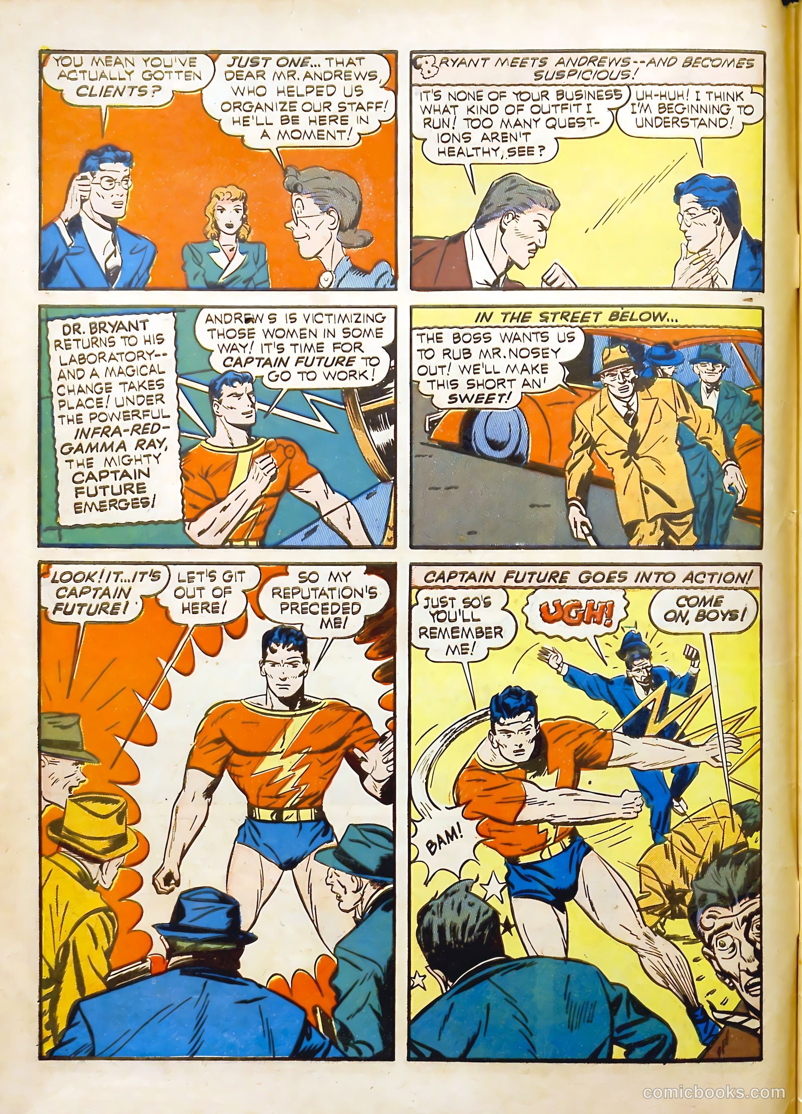 Startling Comics #8 (1940) — page 6 of 68