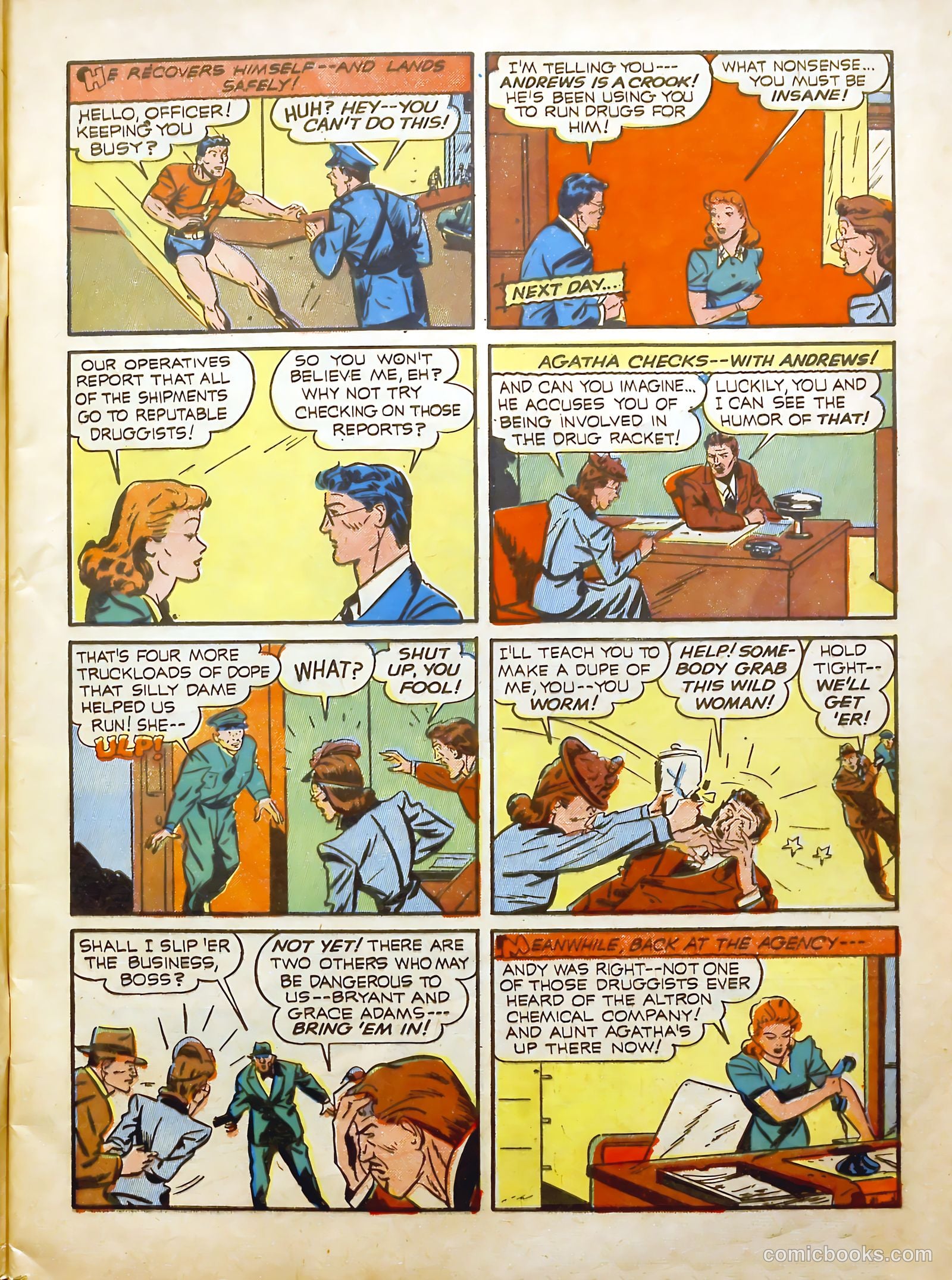Startling Comics #8 (1940) — page 9 of 68