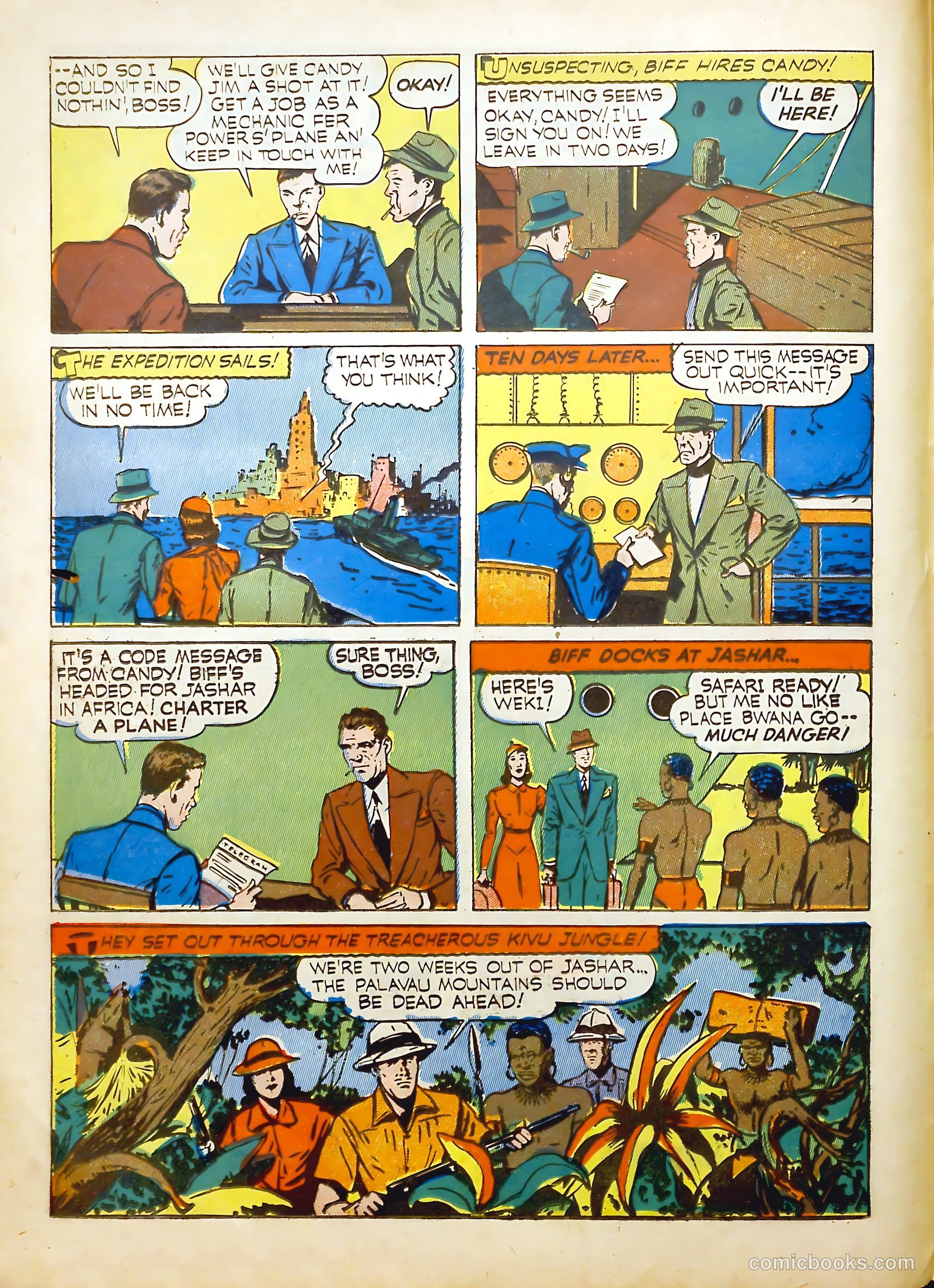 Startling Comics #8 (1940) — page 22 of 68