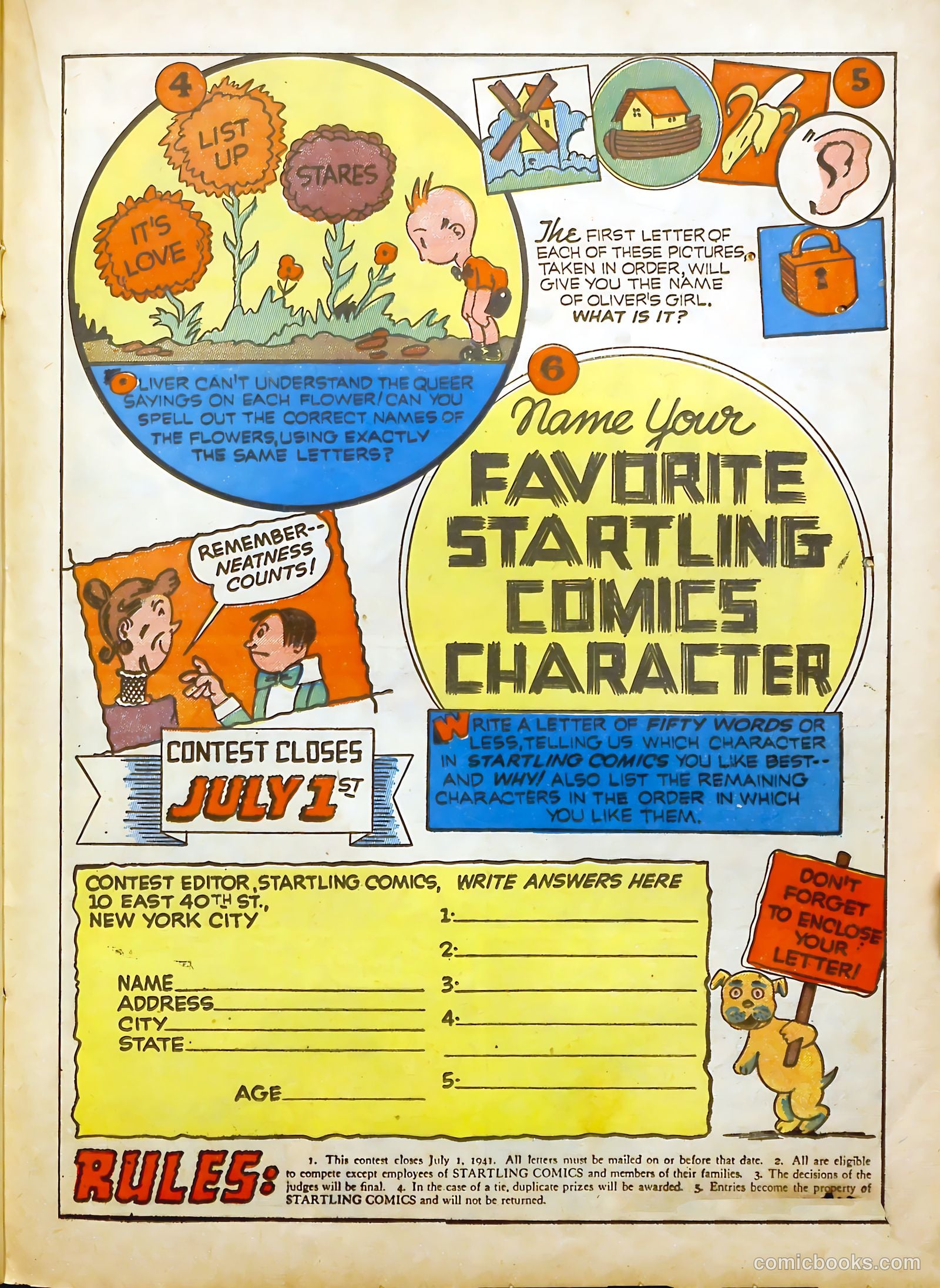 Startling Comics #8 (1940) — page 41 of 68