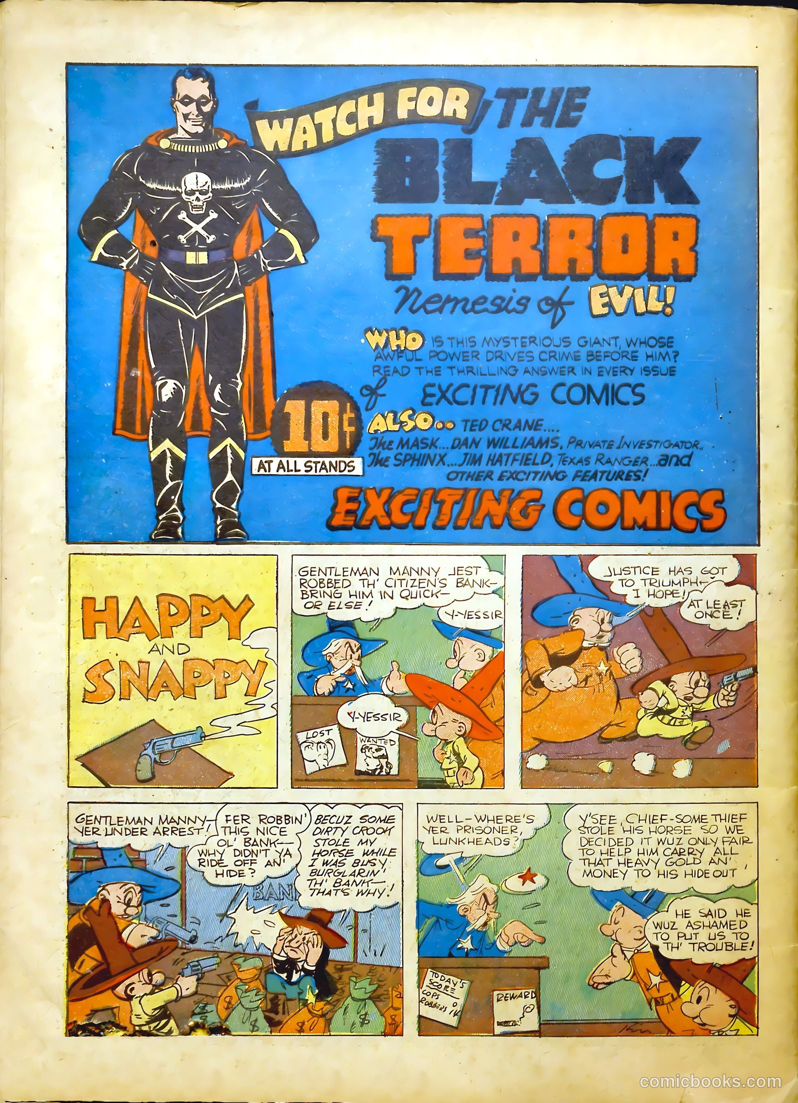 Startling Comics #8 (1940) — page 66 of 68