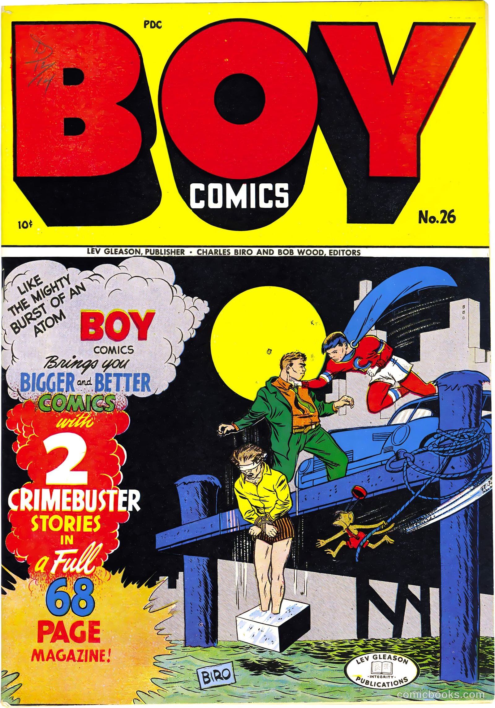 Boy Comics #26 cover