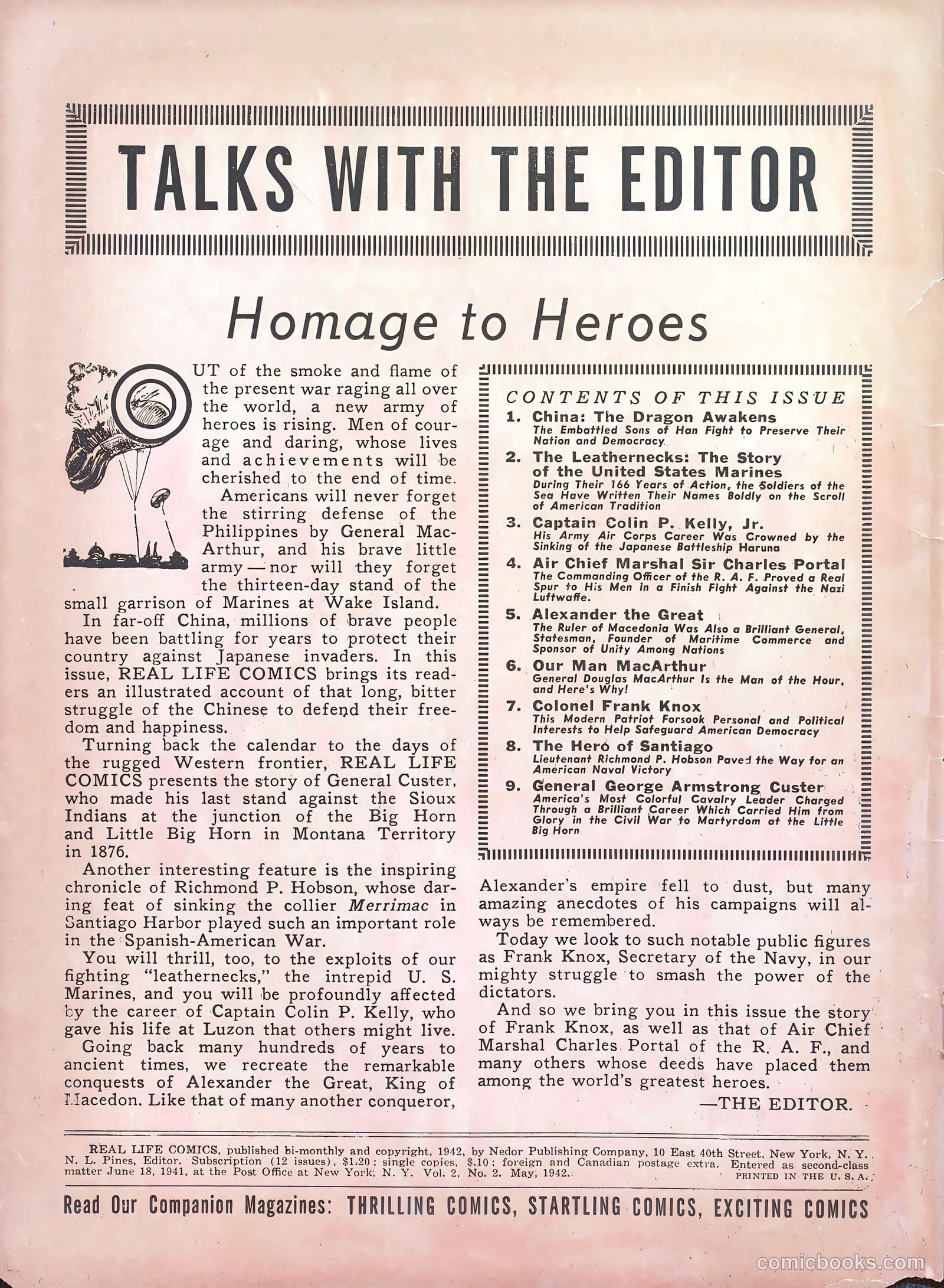 Real Life Comics #5 (1950) — page 2 of 68