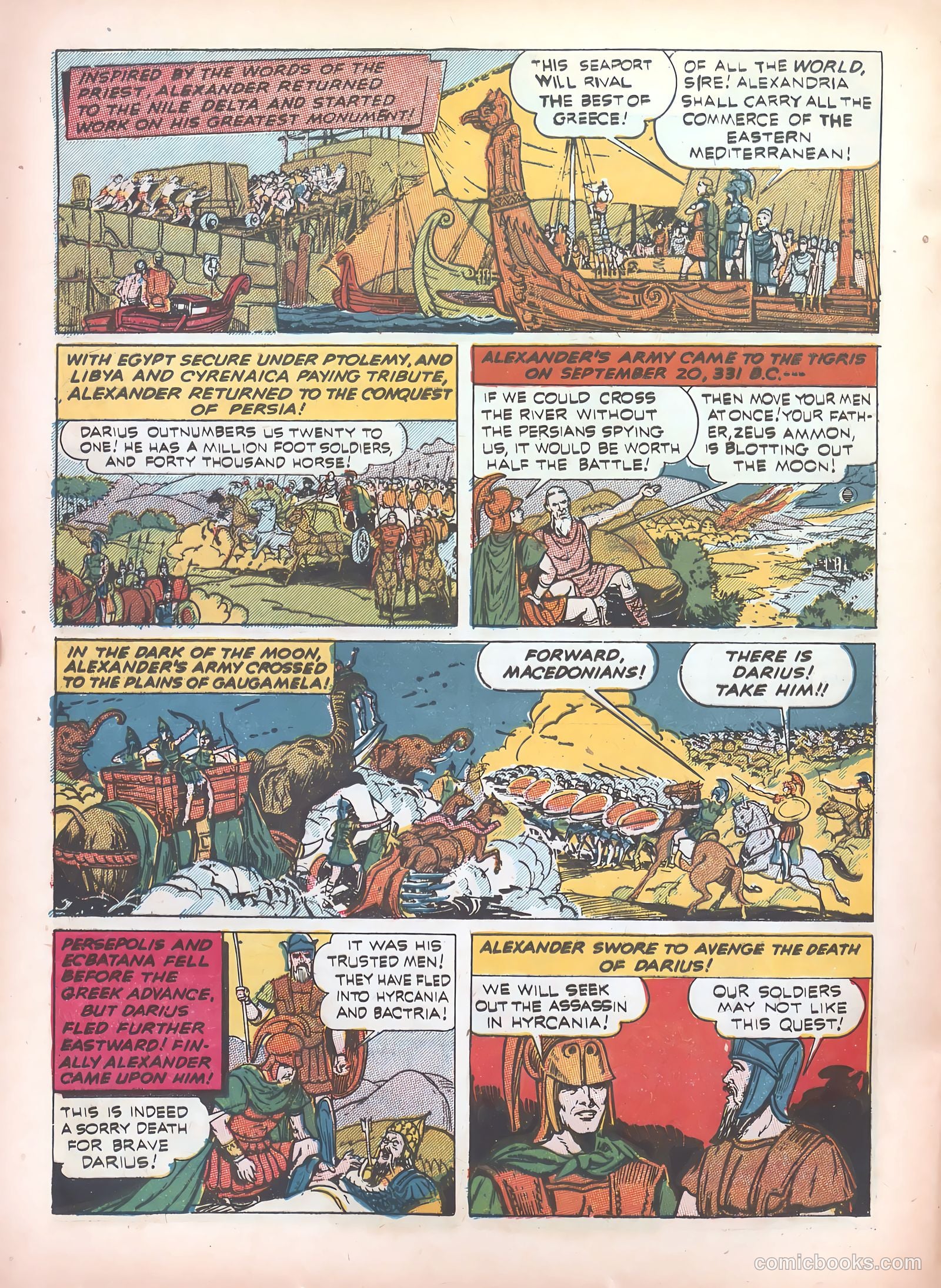 Real Life Comics #5 (1950) — page 40 of 68