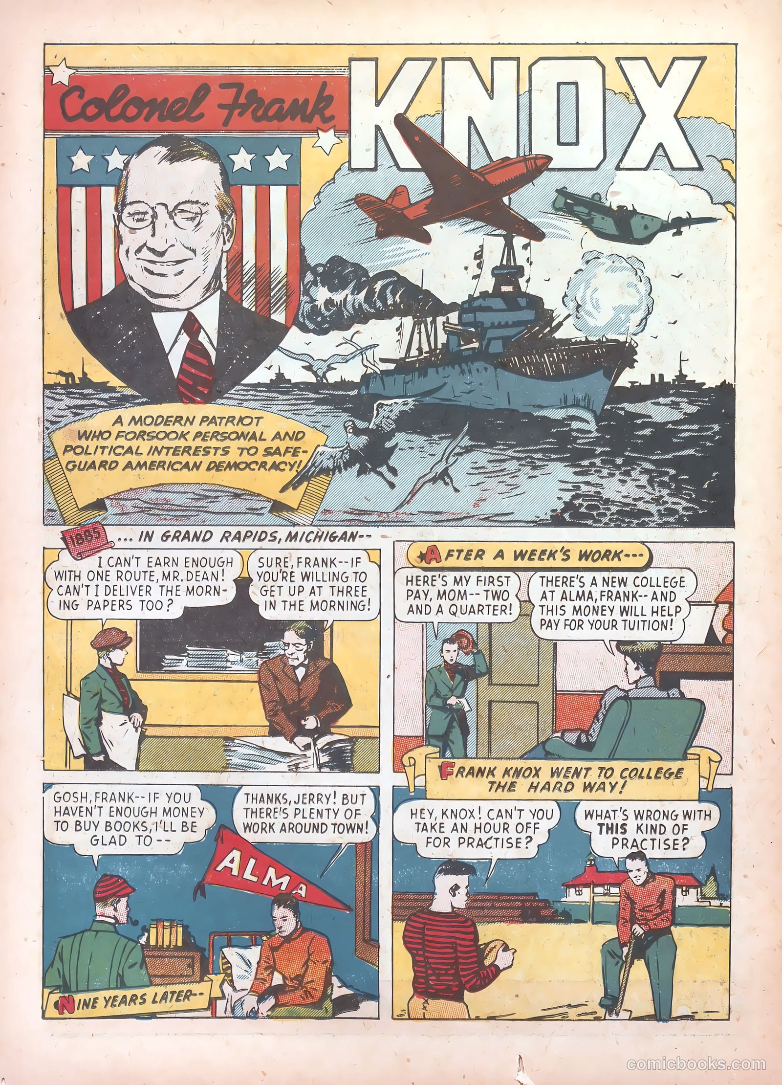 Real Life Comics #5 (1950) — page 46 of 68