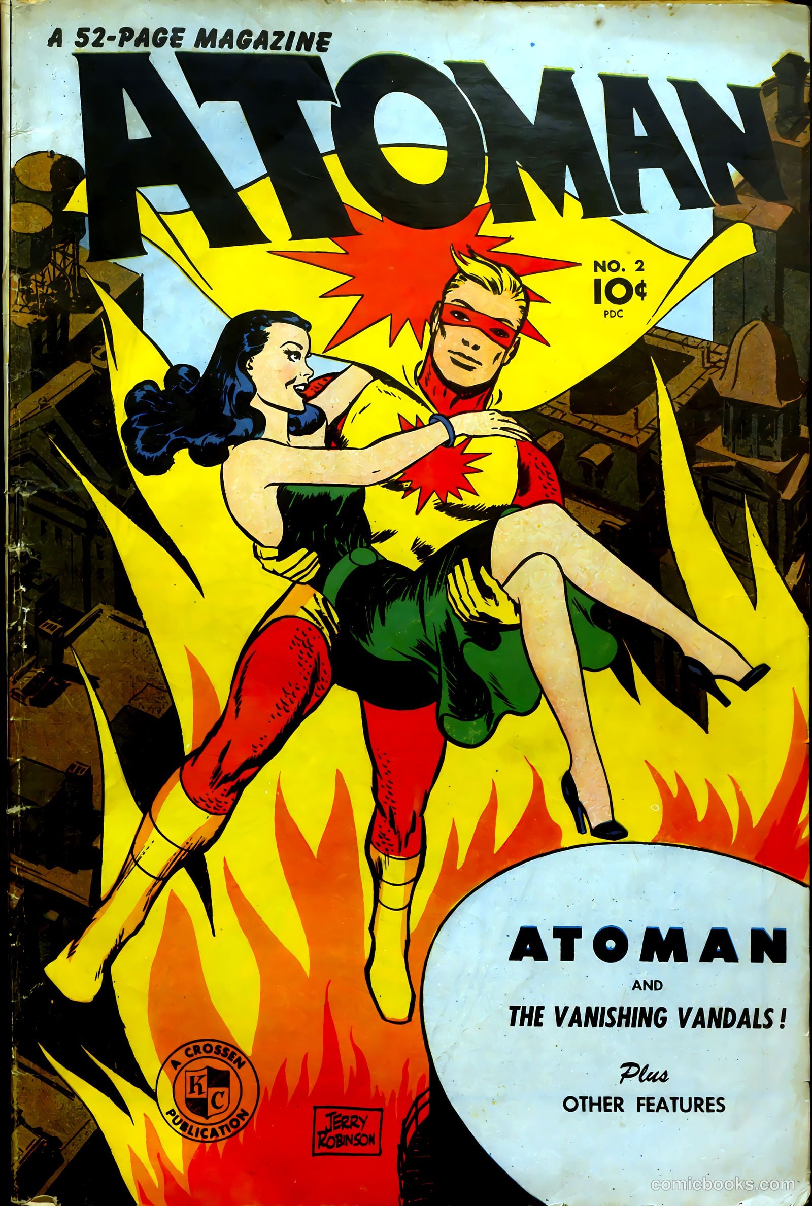 Atoman Comics #2 cover