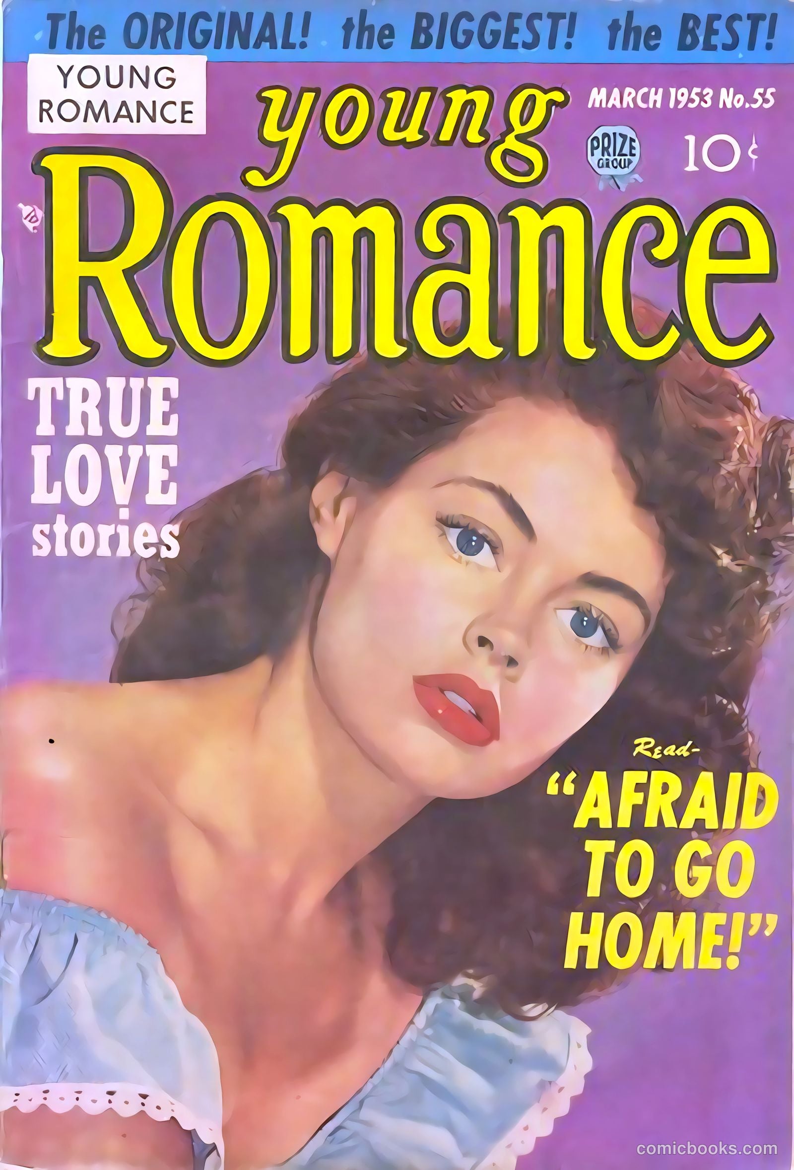 Young Romance #55 (1953) — page 1 of 46