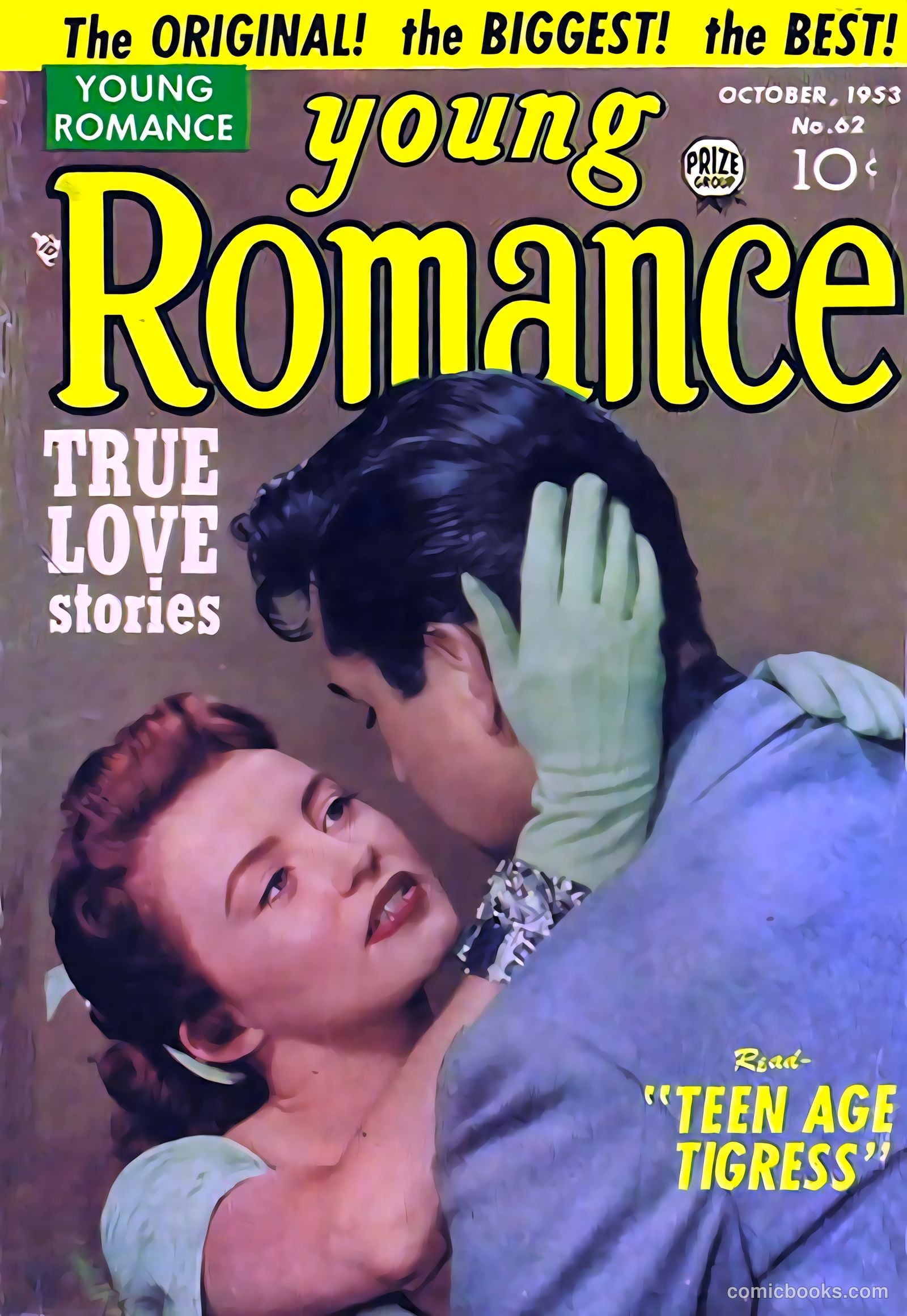 Young Romance #62 cover