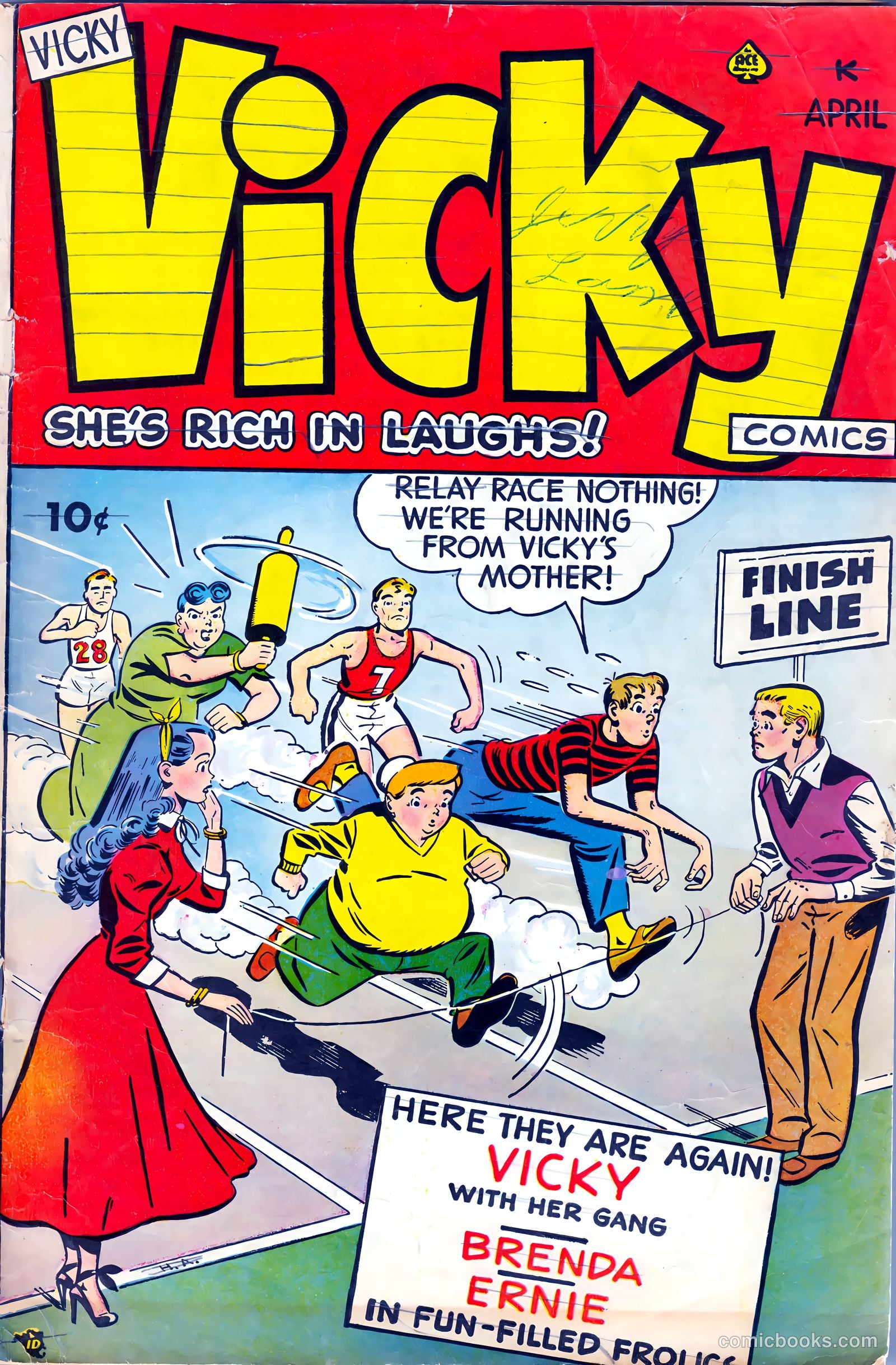 Vicky #4 cover