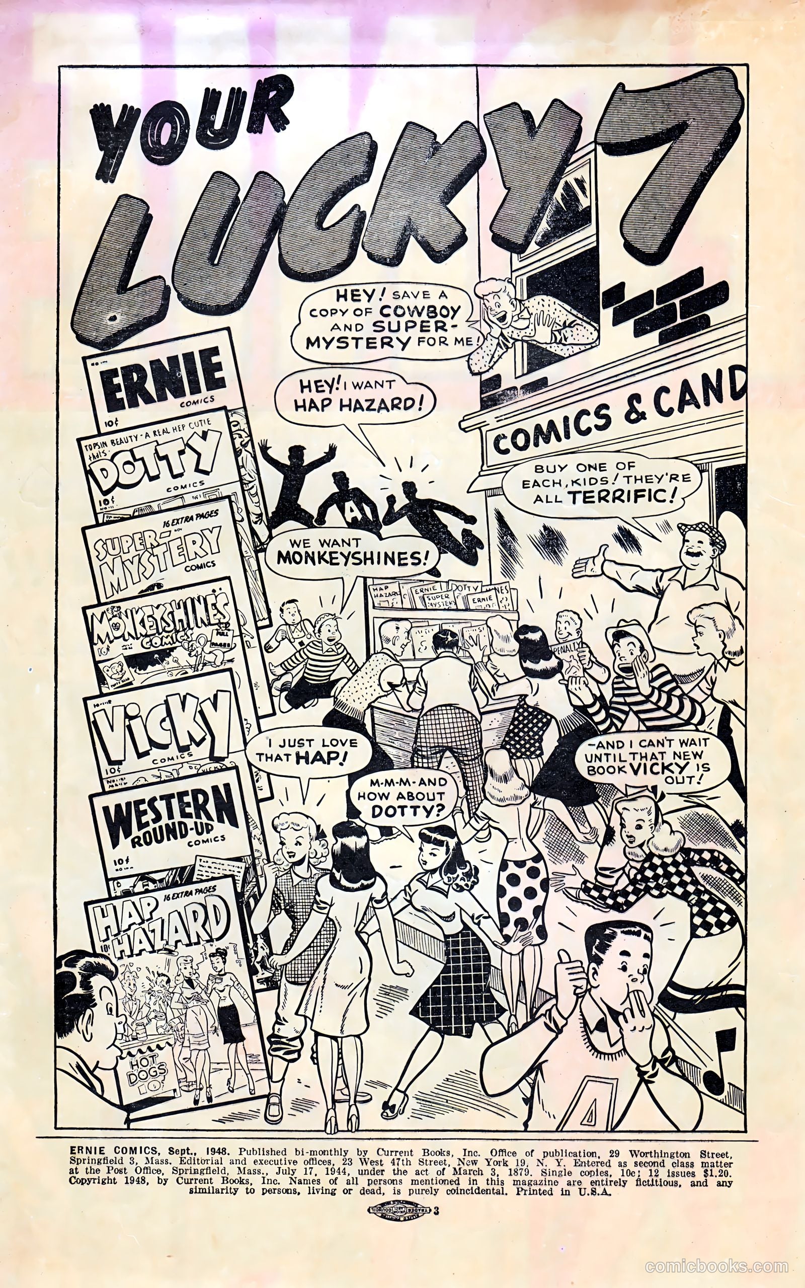 Ernie Comics #22 (1948) — page 2 of 52