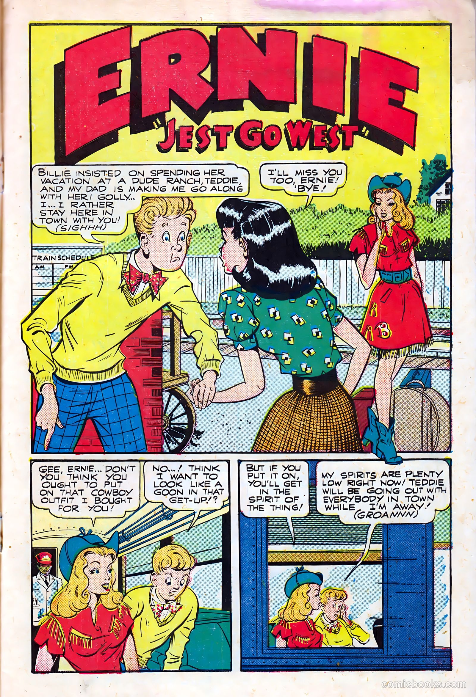 Ernie Comics #22 (1948) — page 3 of 52