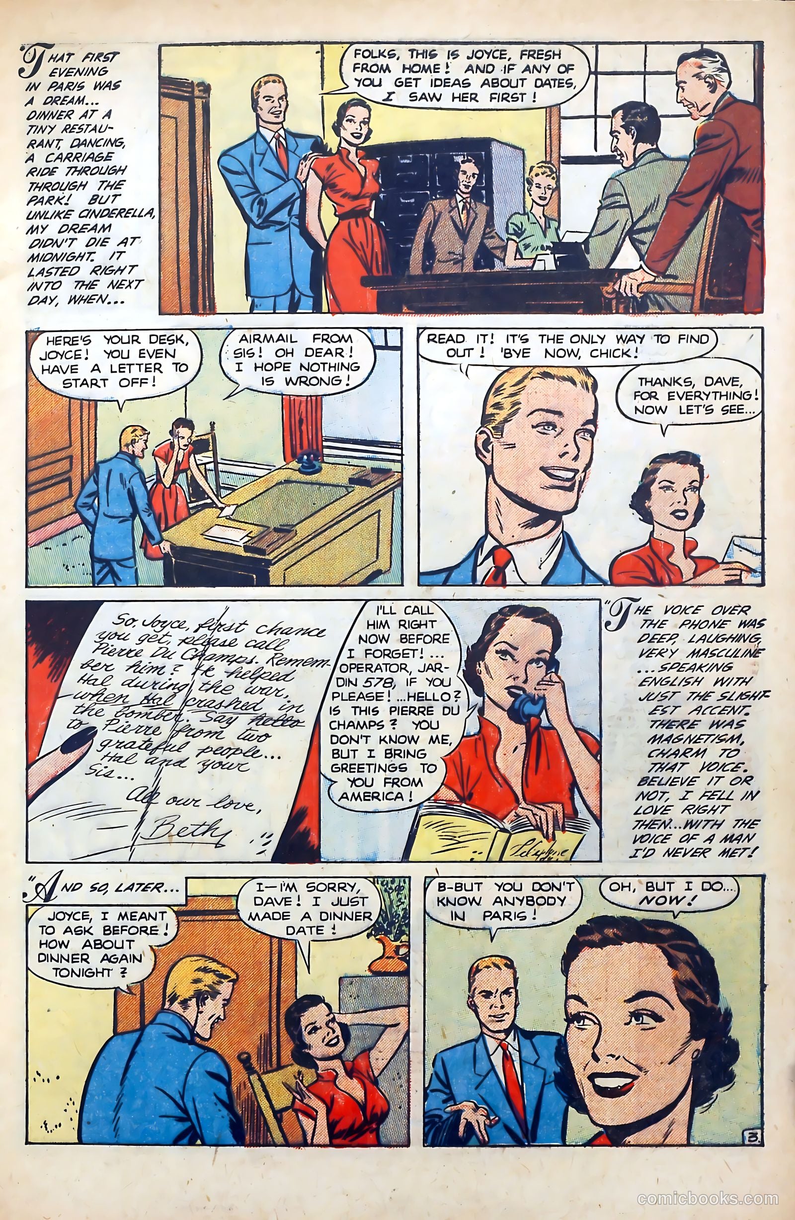 Popular Romance #16 (1950) — page 5 of 34