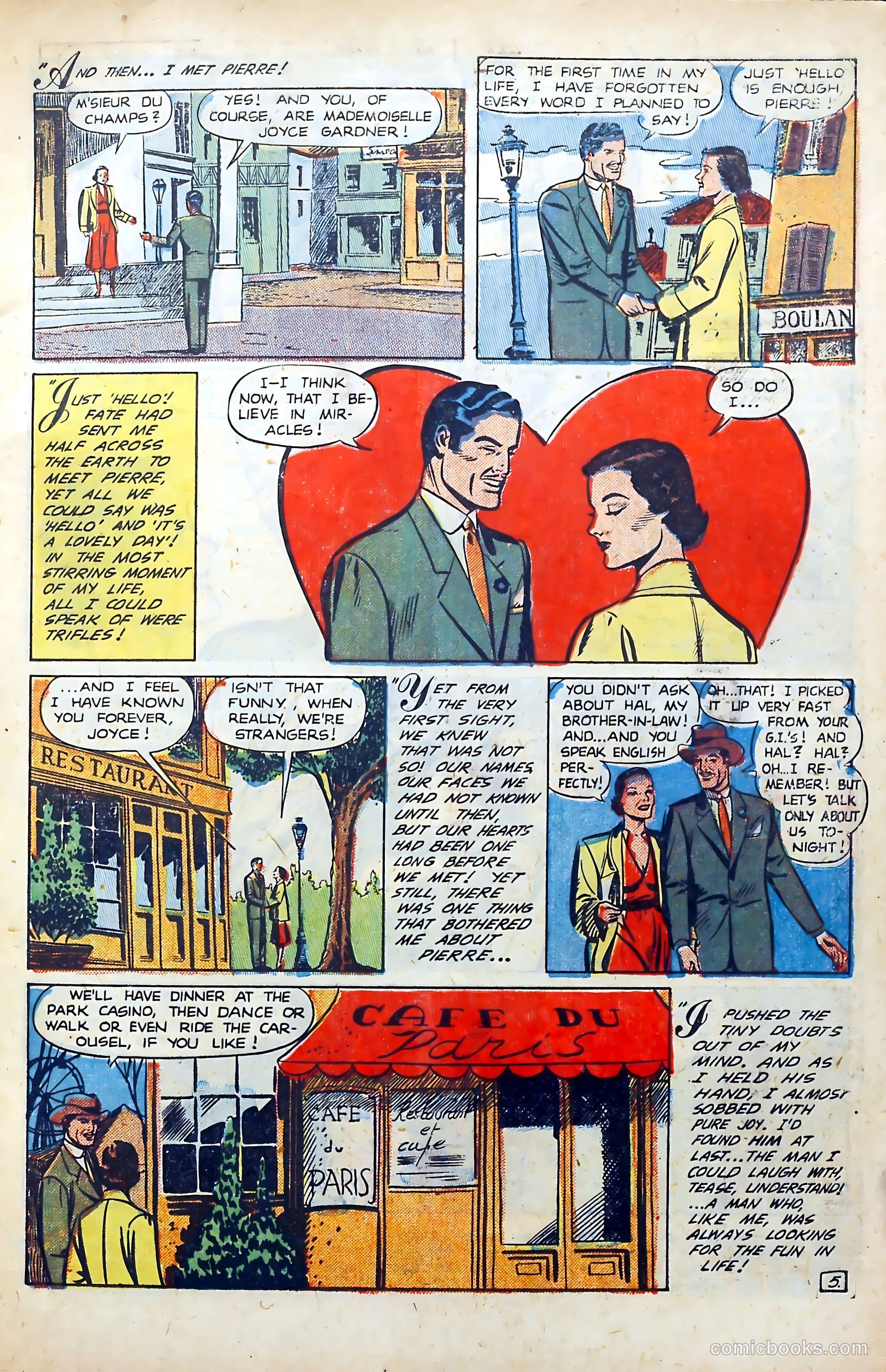 Popular Romance #16 (1950) — page 7 of 34