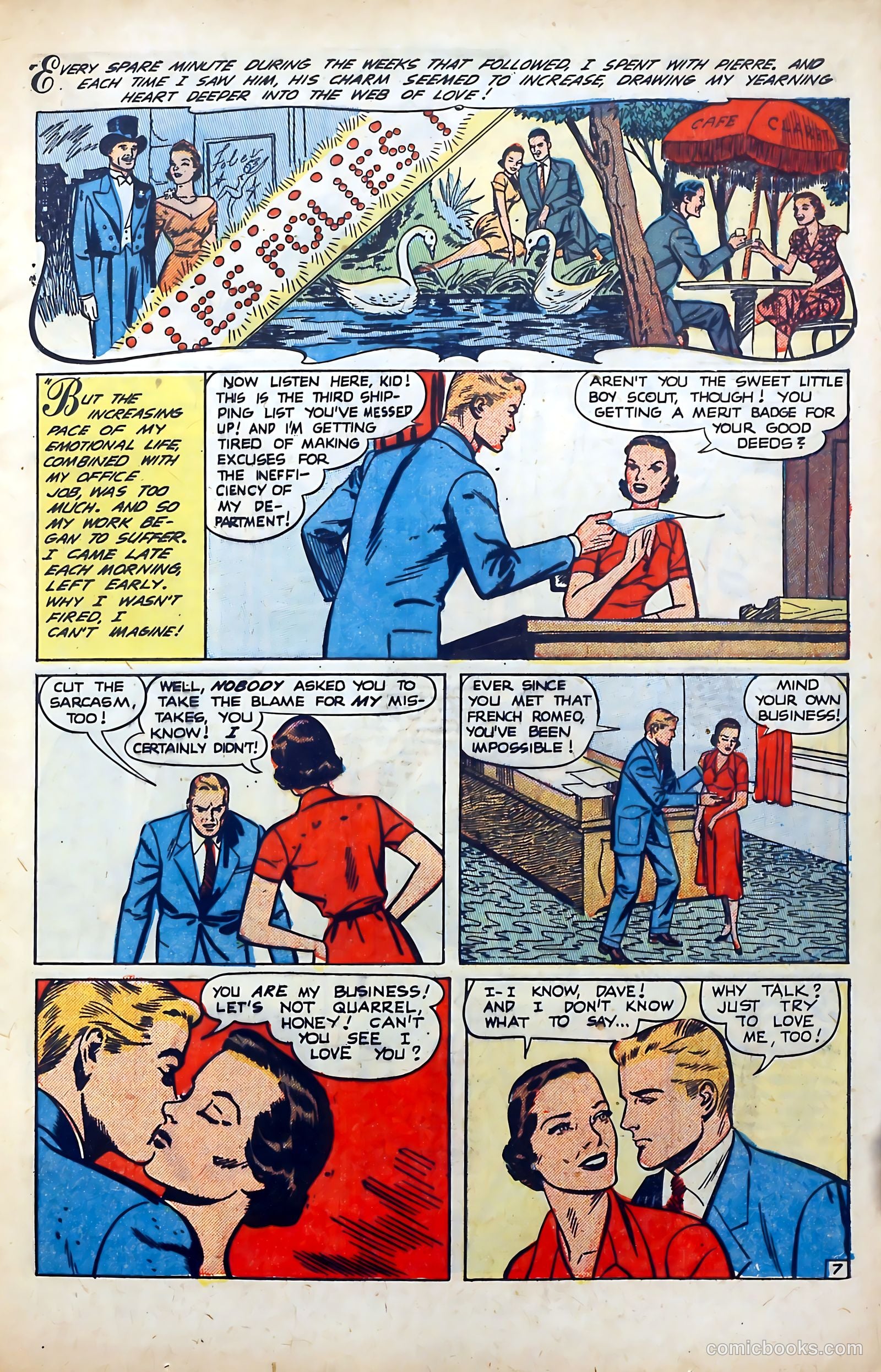 Popular Romance #16 (1950) — page 9 of 34