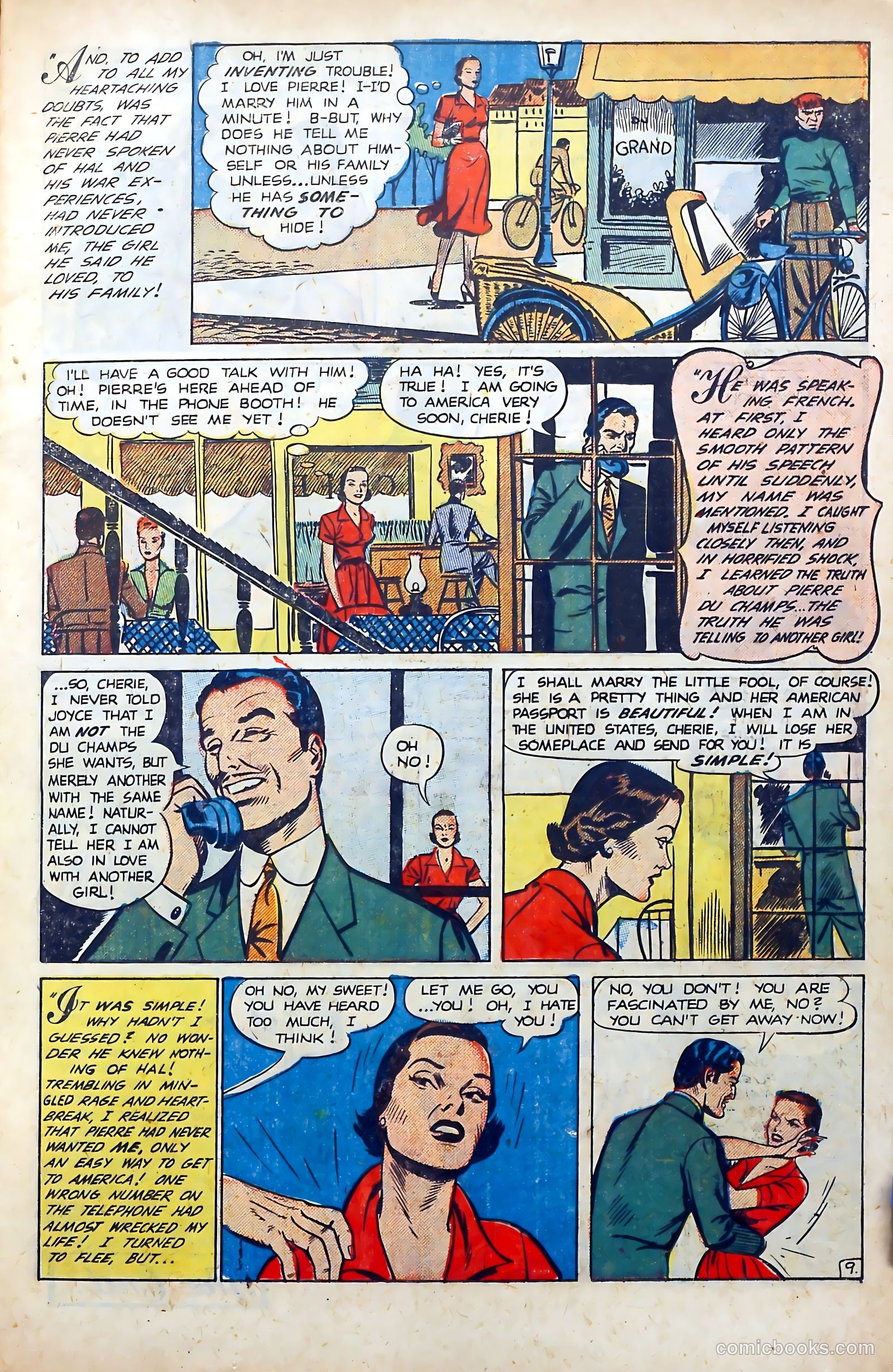 Popular Romance #16 (1950) — page 11 of 34