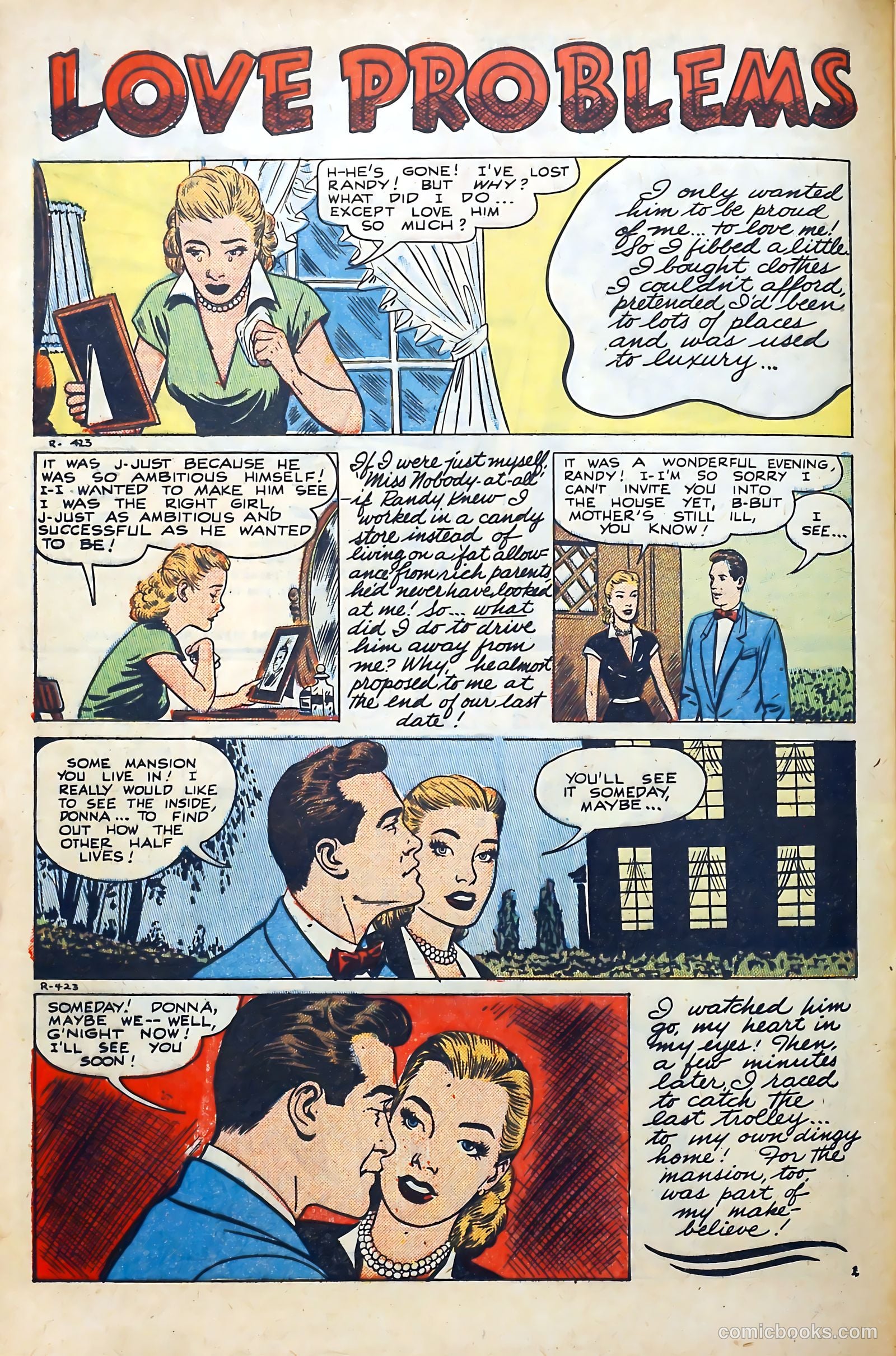 Popular Romance #16 (1950) — page 32 of 34