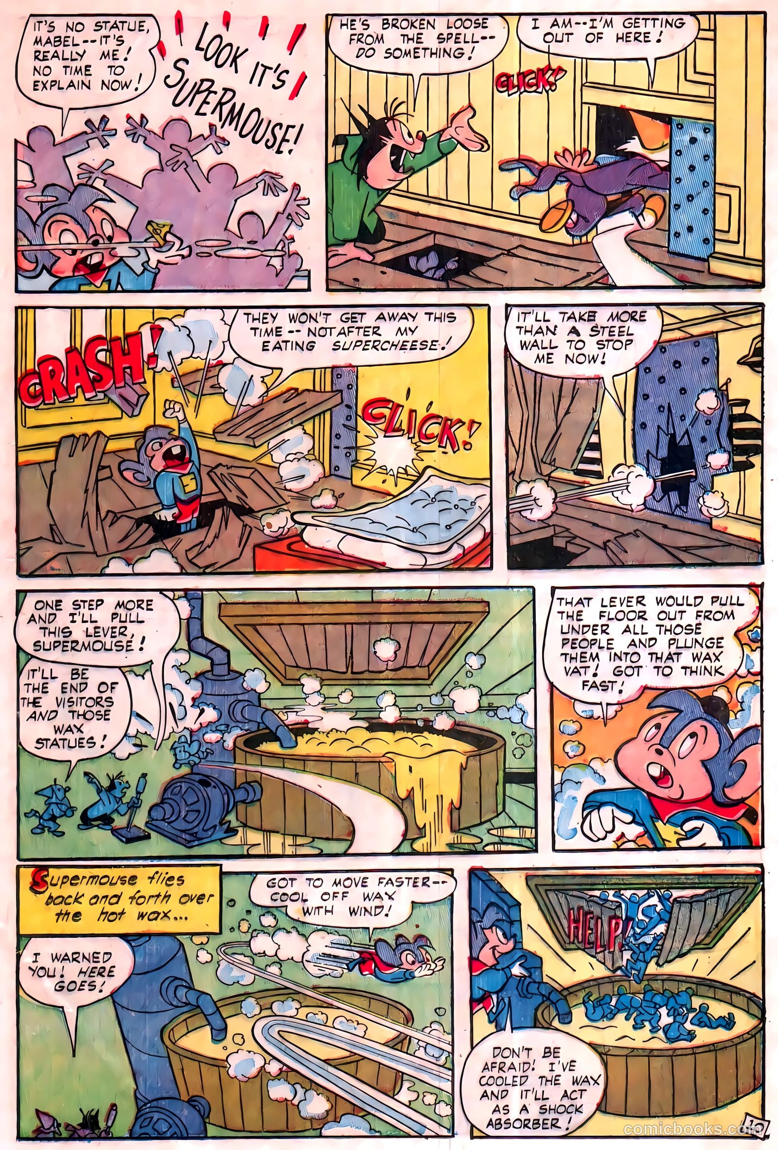 Supermouse, the Big Cheese, Giant Summer Issue #1 (1958) — page 12 of 84